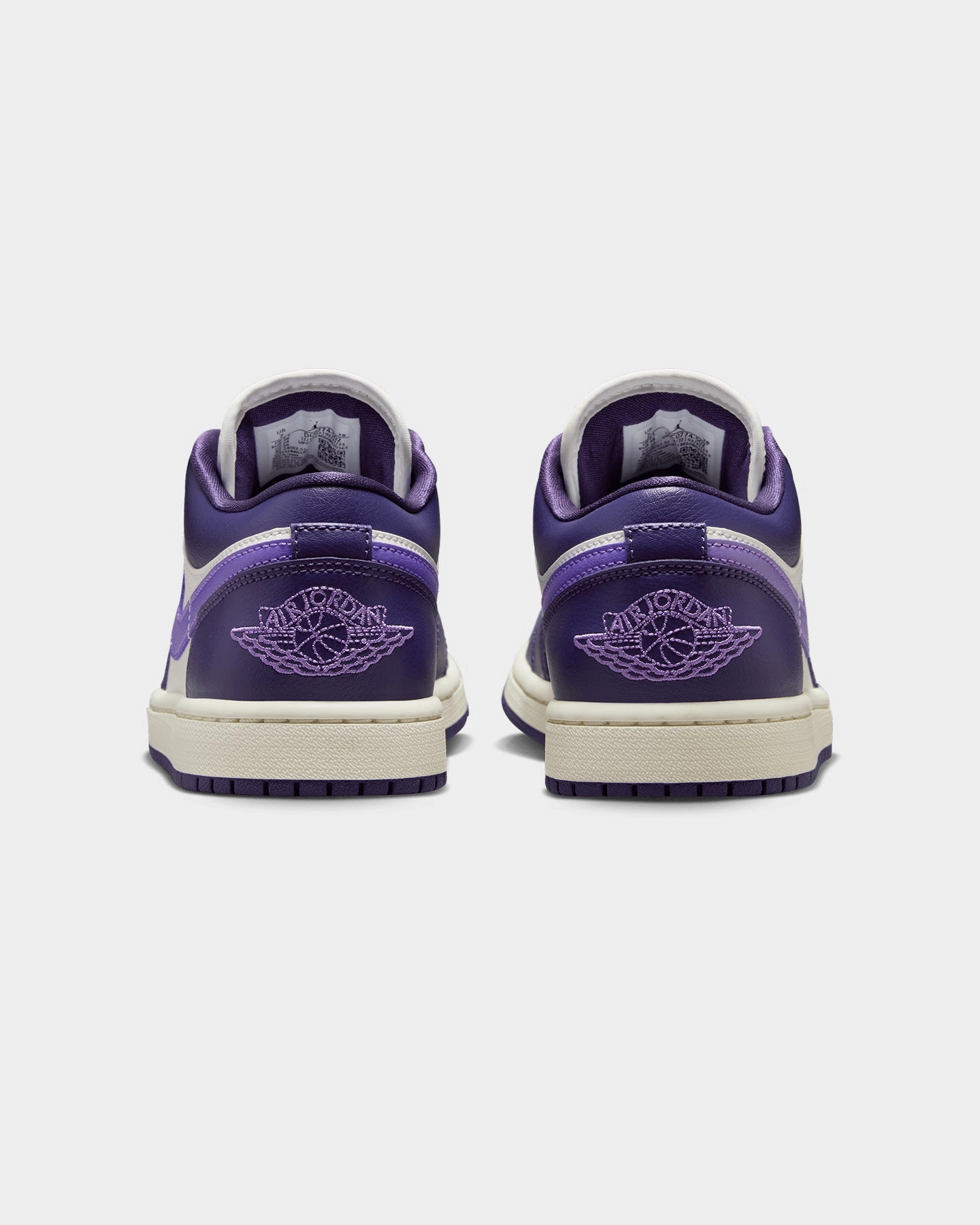 kids - style Enhanced Traction Pattern Jordan Women's Air Jordan 1 Low "Purple Sail" Sky J Purple/Action Grape