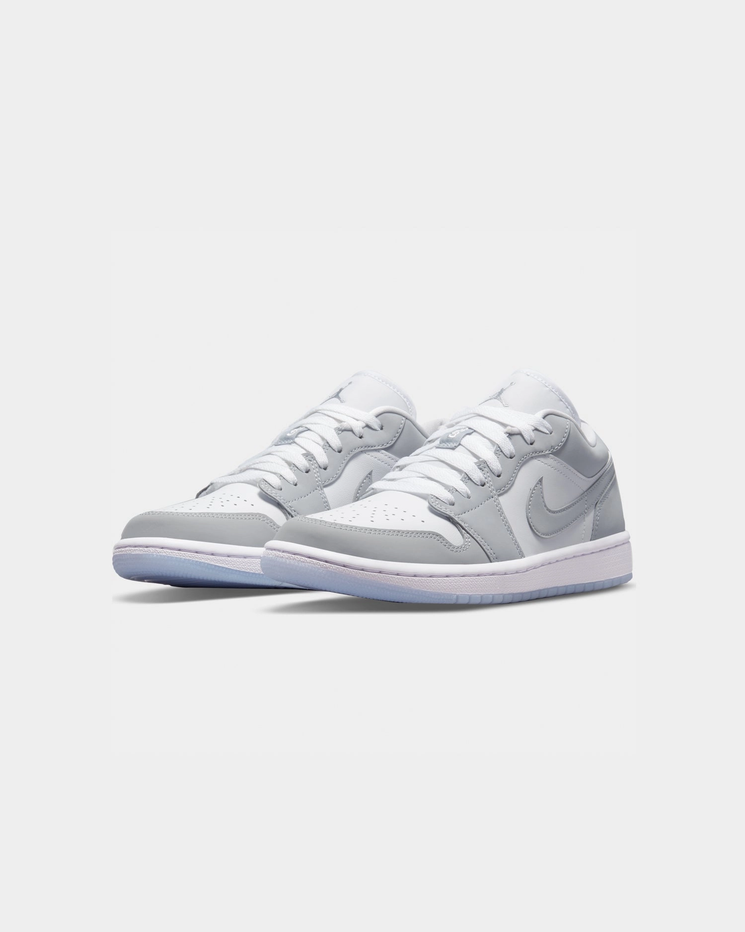Jordan Women's Air Jordan 1 Low "White Wolf Grey" White/Wolf Grey breathable insole