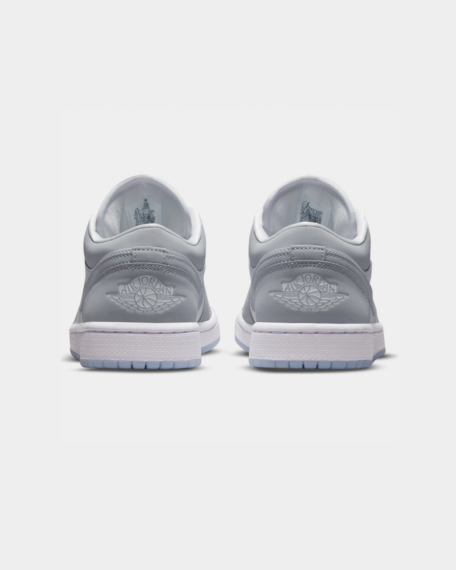 Jordan Women's Air Jordan 1 Low "White Wolf Grey" White/Wolf Grey Slippers