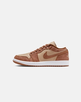 pattern Jordan Women's Air Jordan 1 Low SE Legend Medium Brown
