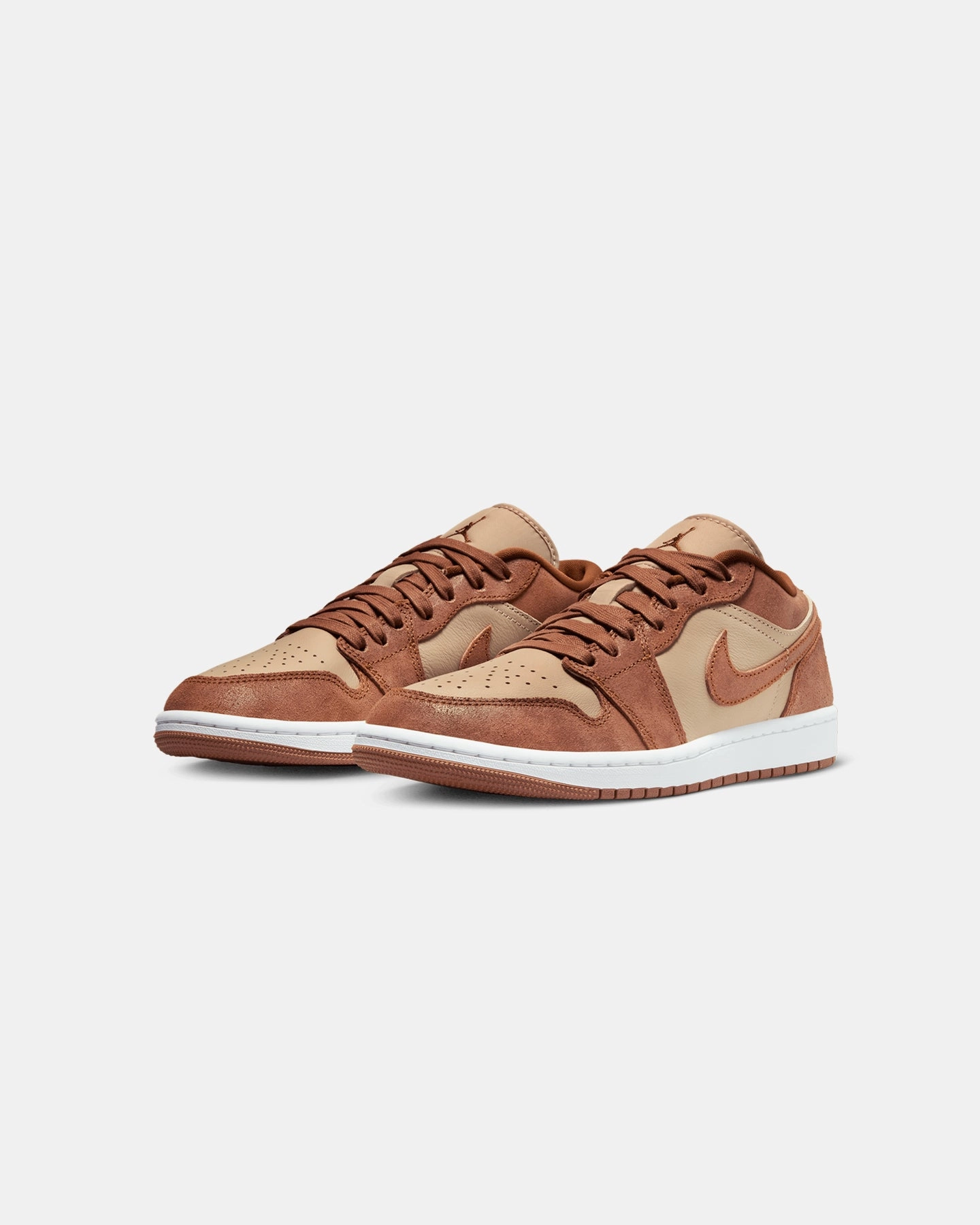 Jordan Women's Air Jordan 1 Low SE Legend Medium Brown Ultimate materials Breathable fabric