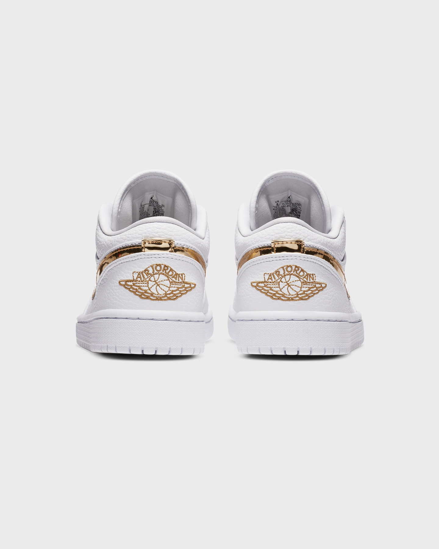 Jordan Women's Air Jordan 1 Low SE "Metallic Gold" White/Metallic Gold Padded chic Quick design