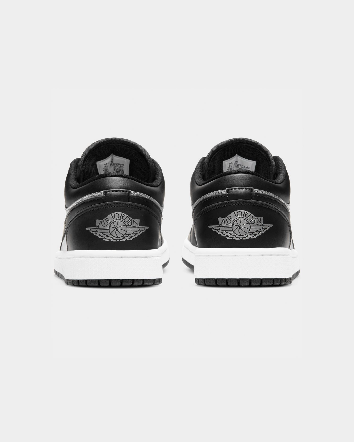 Jordan Women's Air Jordan 1 Low SE "Silver Toe" Black/Metallic Silver/White Anti - fatigue Flexible