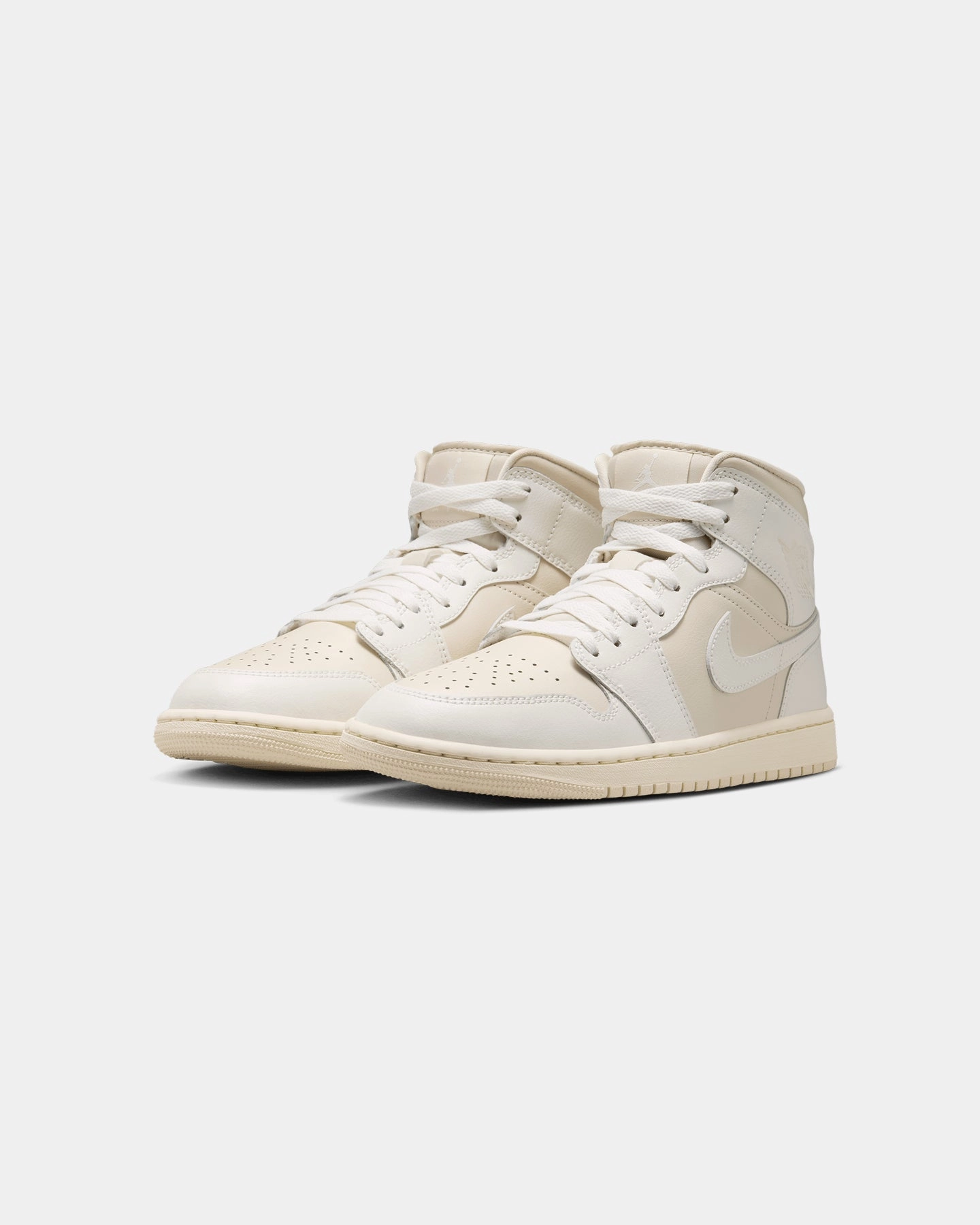 Vegan Leather slip - on Jordan Women's Air Jordan 1 Mid "Legend Light Brown" Legend Light Brown