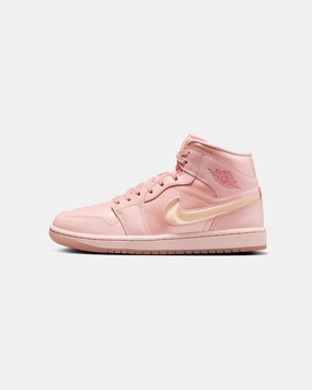 Jordan Women's Air Jordan 1 Mid SE "V-Day" Coral Eco friendly materials