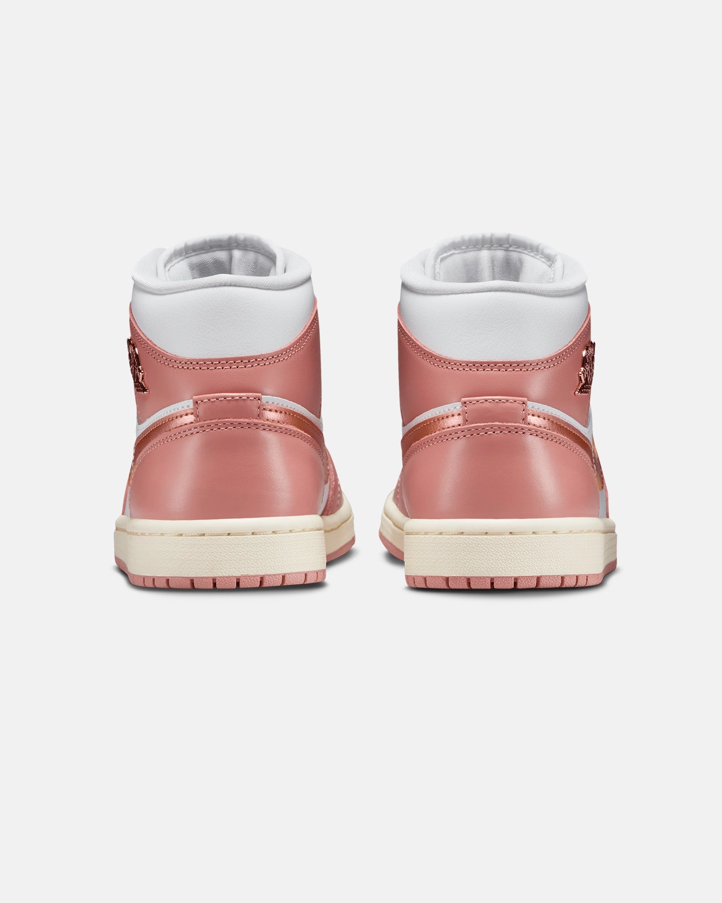 Jordan Women's Air Jordan 1 Mid SE Red Stardust/Metallic Copper Streamlined Design