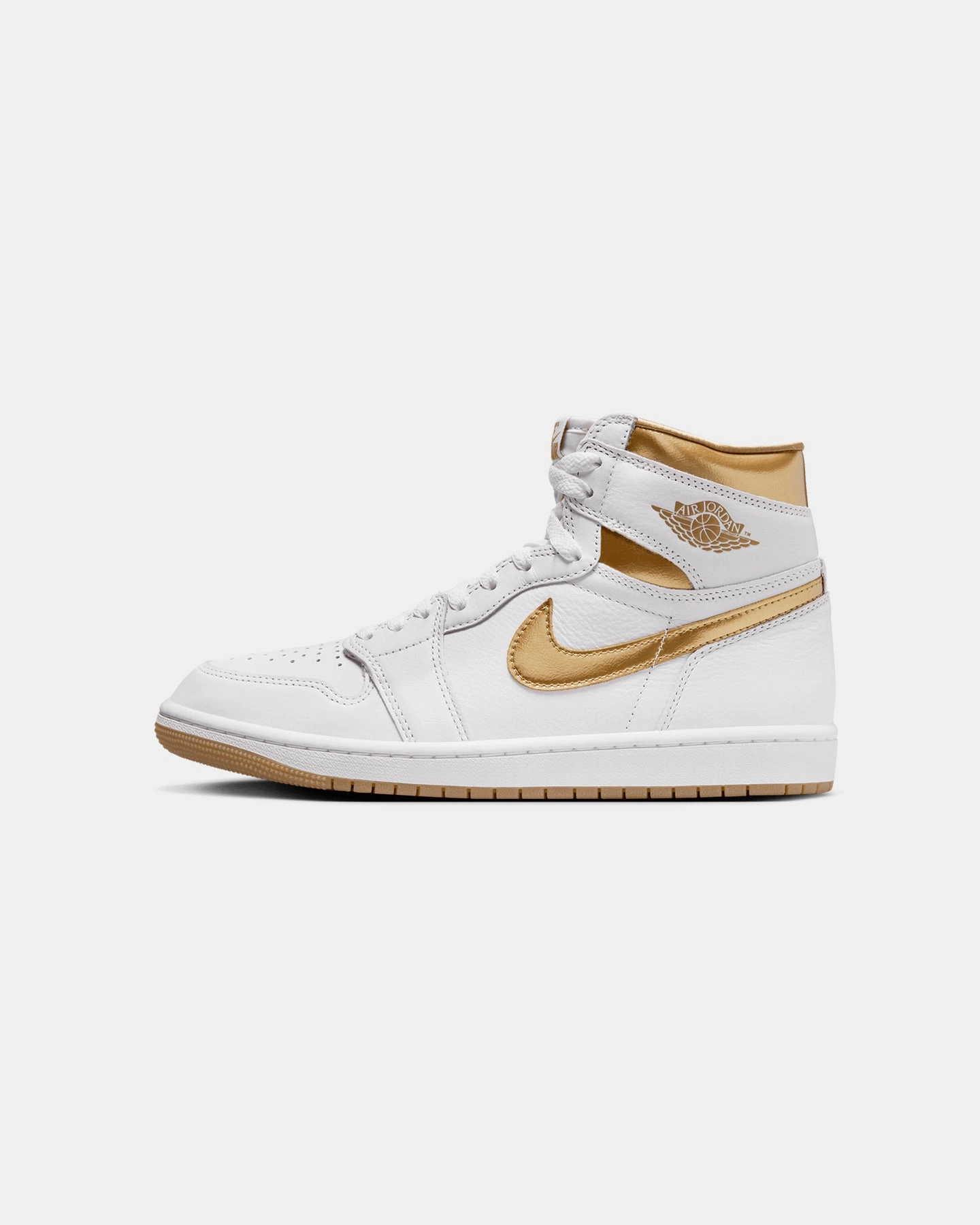 Jordan Women's Air Jordan 1 Retro High OG White/Metallic students training - style
