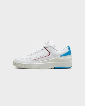 Jordan Women's Air Jordan 2 Retro Low "UNC To Chicago" White/Gym Red Sturdy flexibility enjoyable