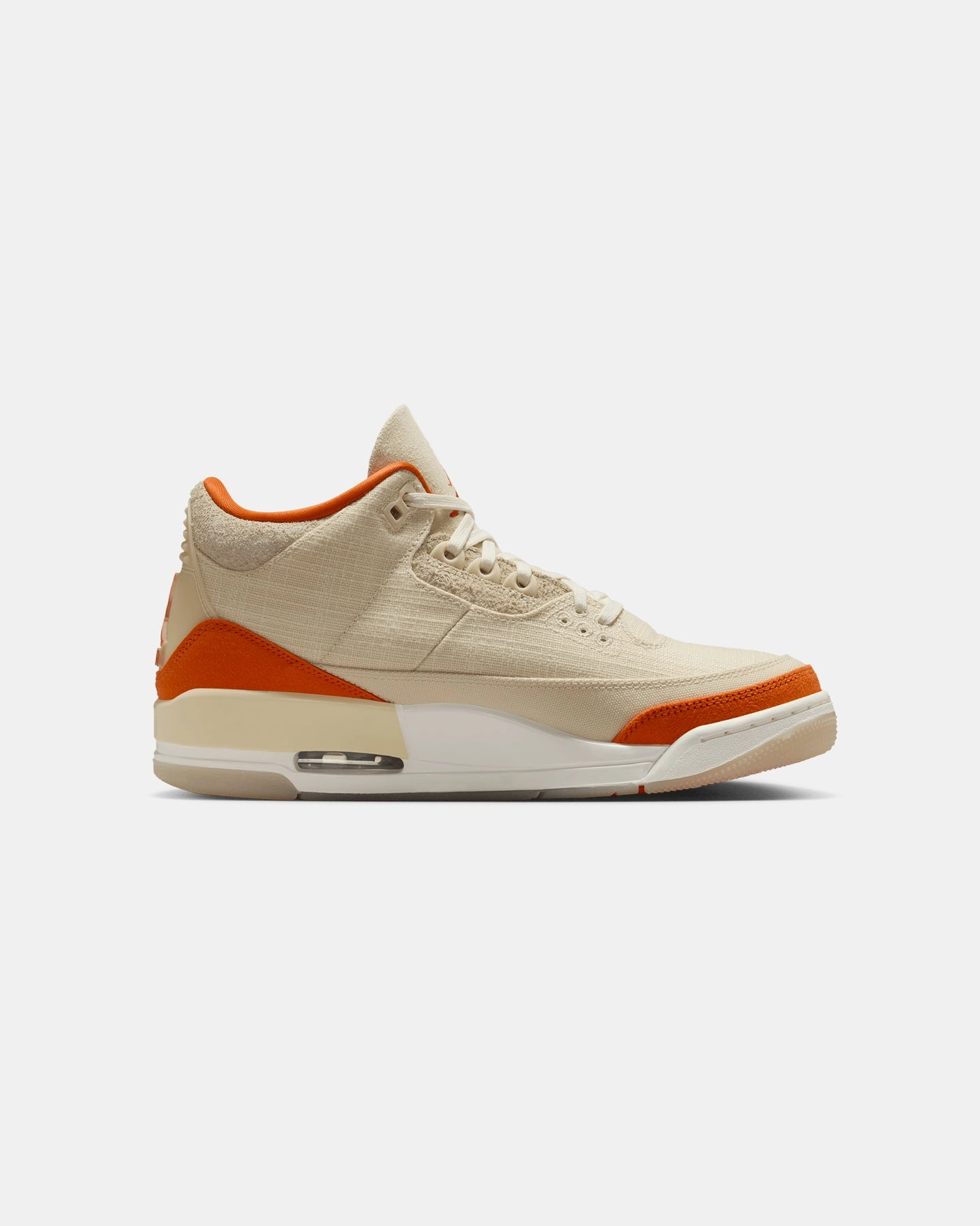 Jordan Women's Air Jordan 3 Retro "Starfish" Fossil Grey/Starfish-Sail Non Irritating Seams