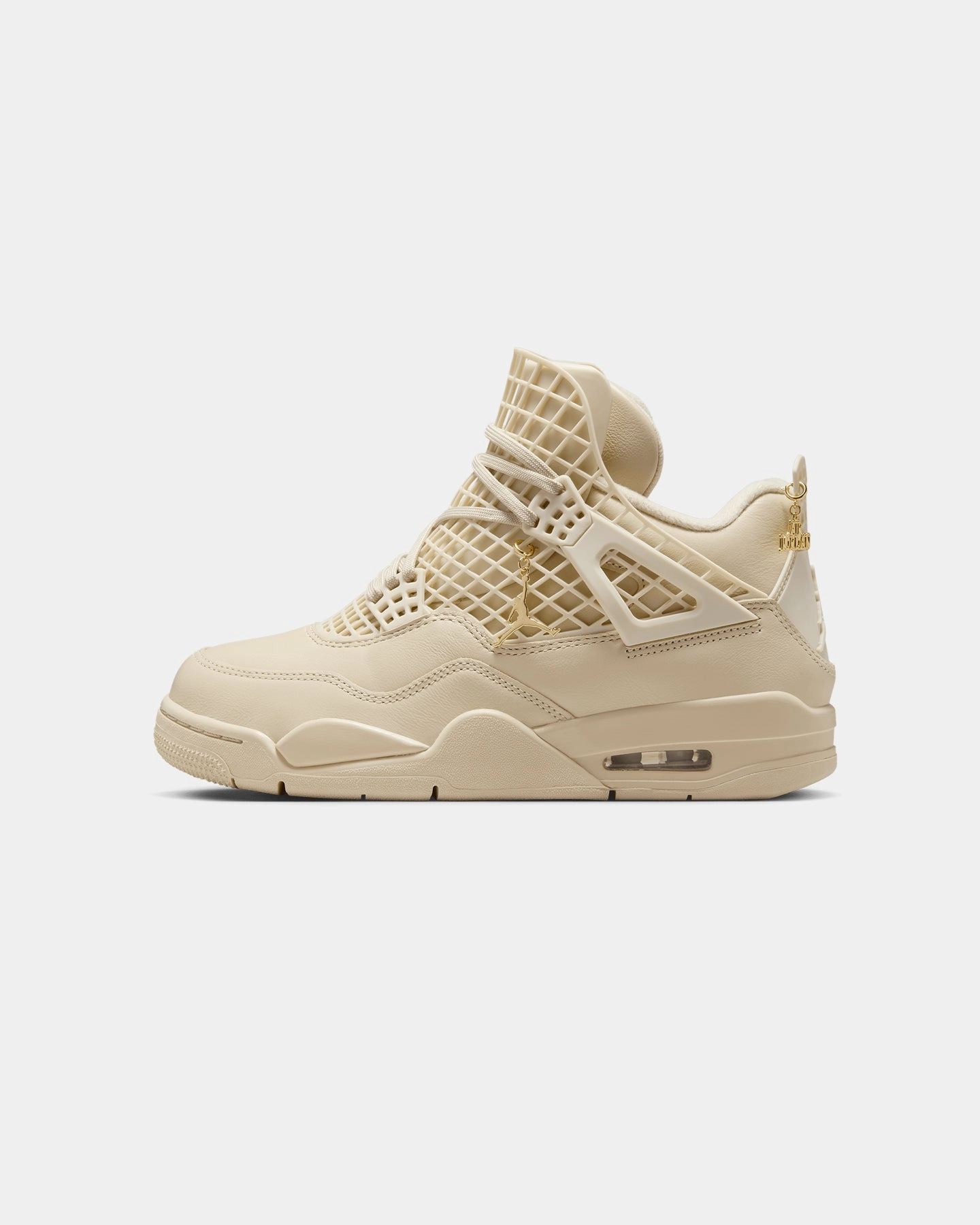 Jordan Women's Air Jordan 4 Net "Rattan" Rattan/Metallic Gold Energy Returning Heel Special Occasion