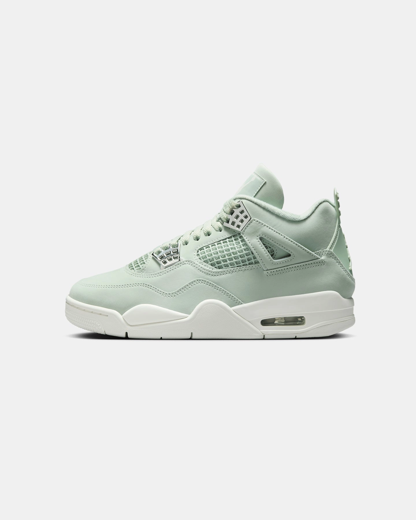 slip - resistant outsole Flexible Jordan Women's Air Jordan 4 Retro "Seafoam" Seafoam