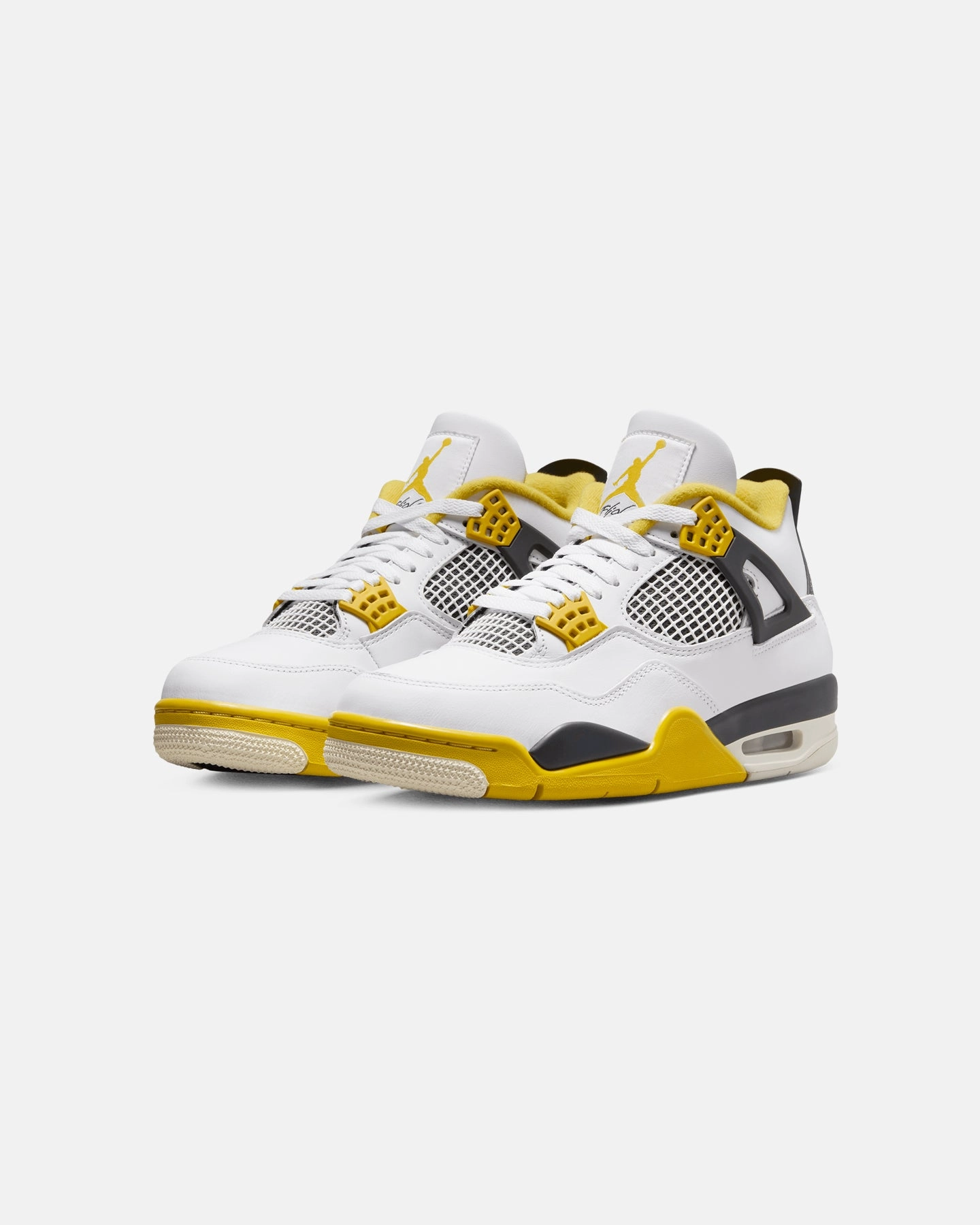 Tear Resistant Knit Flexible Sole Technology Jordan Women's Air Jordan 4 Retro White/Coconut Milk