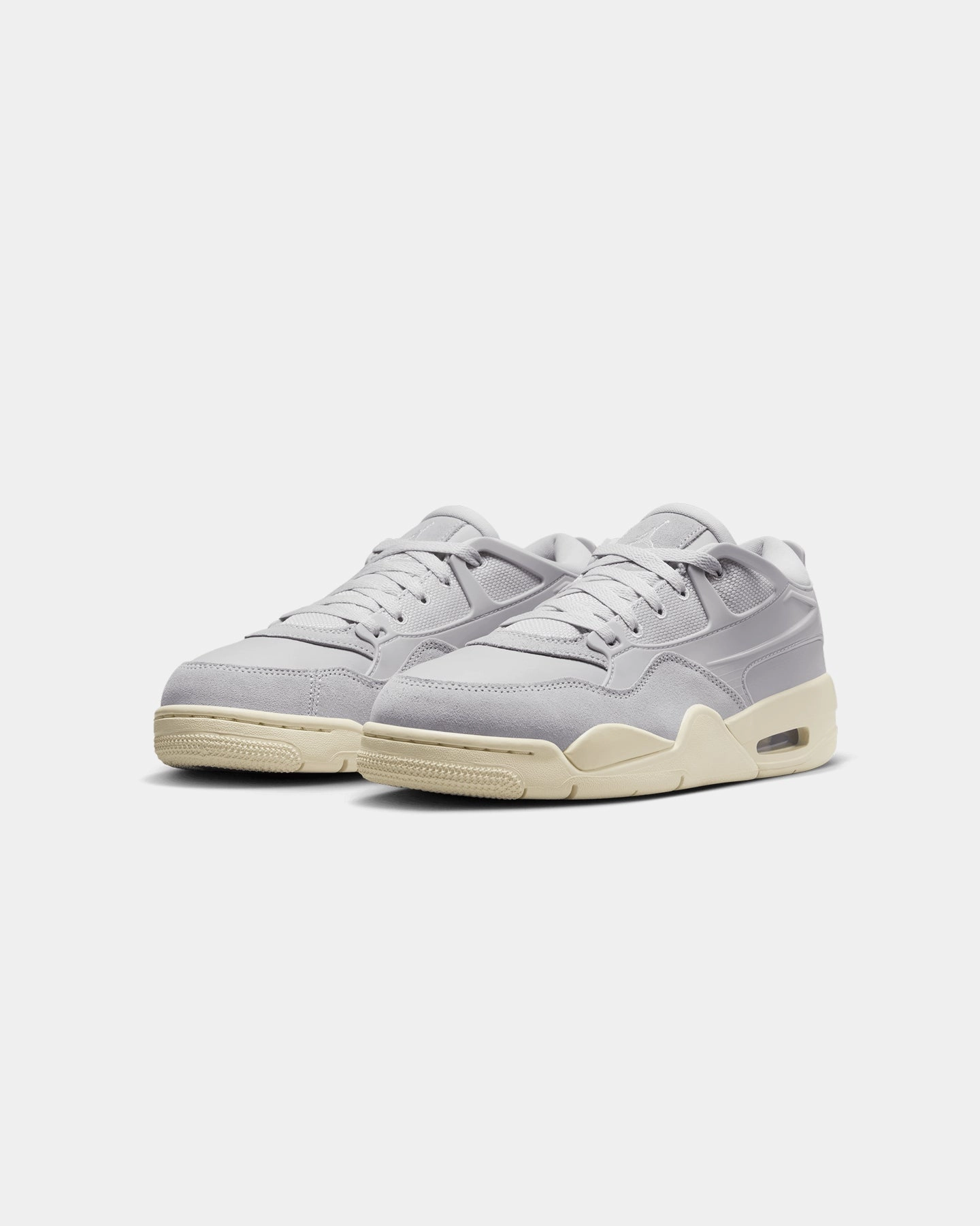 Microfiber Covering Jordan Women's Air Jordan 4RM Neutral Grey/White