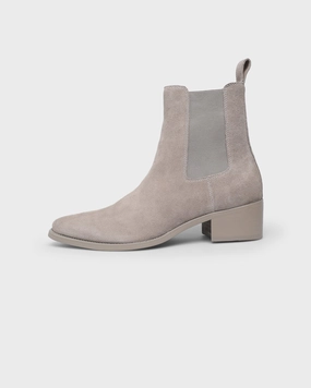 Saint Morta Nomad Pointy Toe Chelsea Boot Taupe professionals