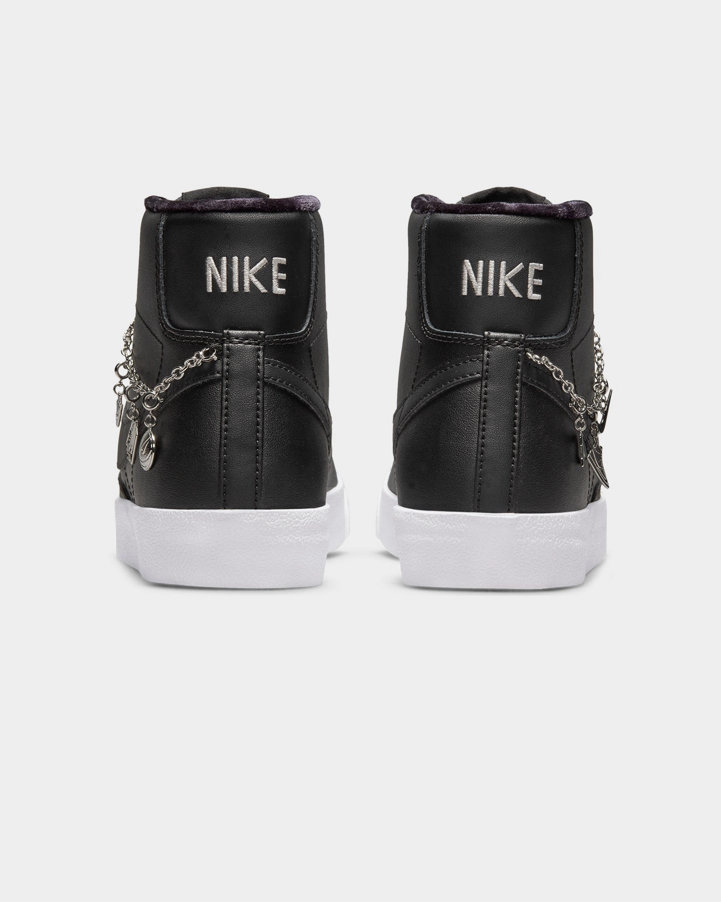 adults Compression Midsole Nike Women's Blazer Mid '77 LX Black/Black/Metal