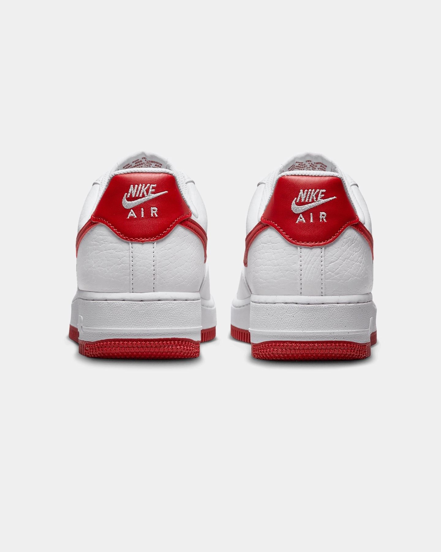 Ventilated Upper Nike Women's Air Force 1 '07 White/Gym Red