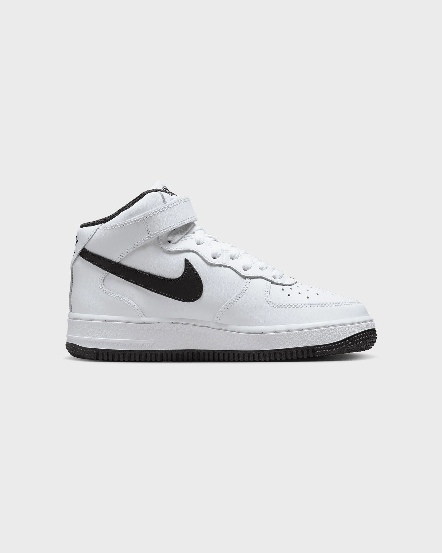 Nike Kids' Air Force 1 Mid LE White/Black Anti   Fatigue