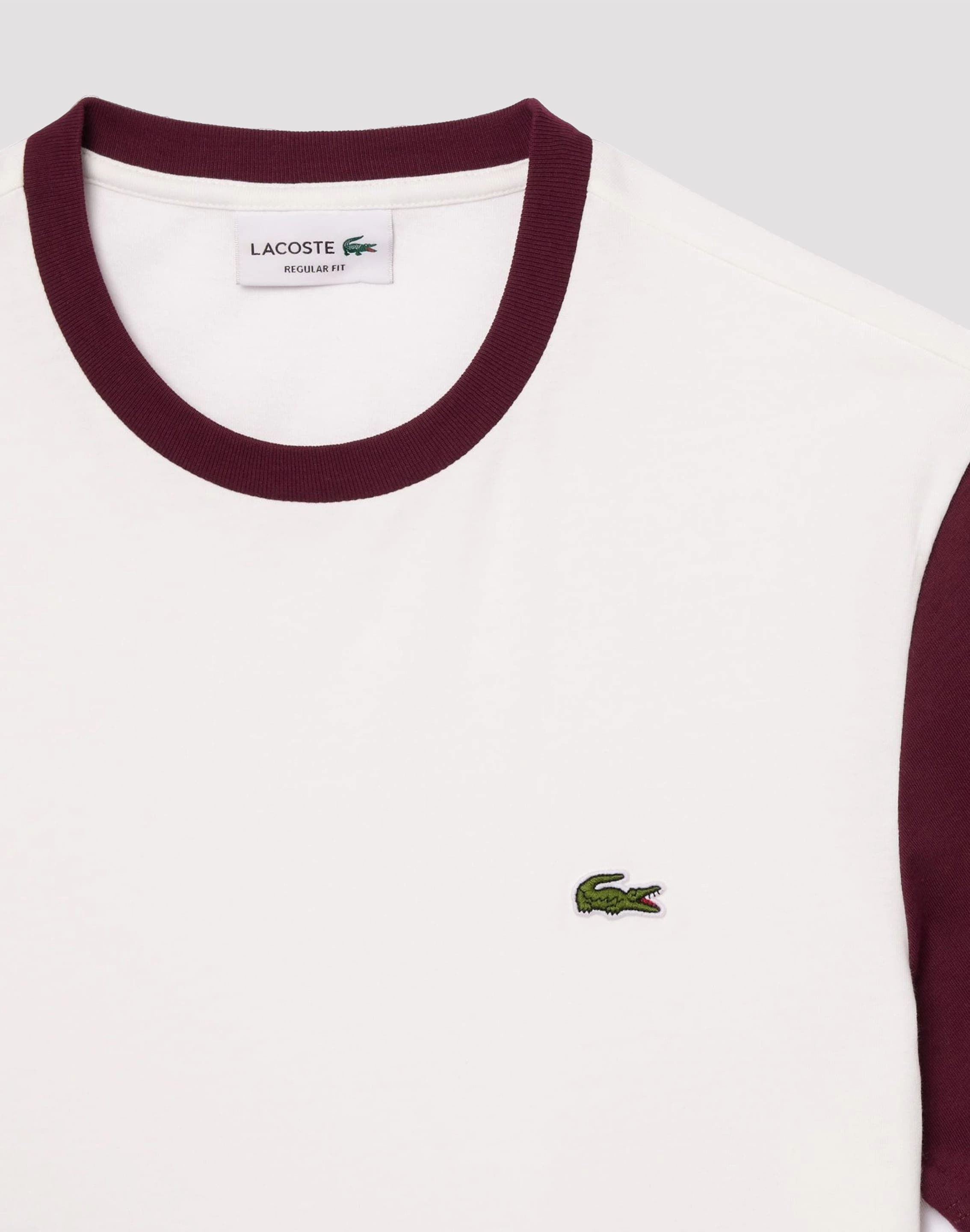 Neutral runners' Lacoste Colorblock Tee