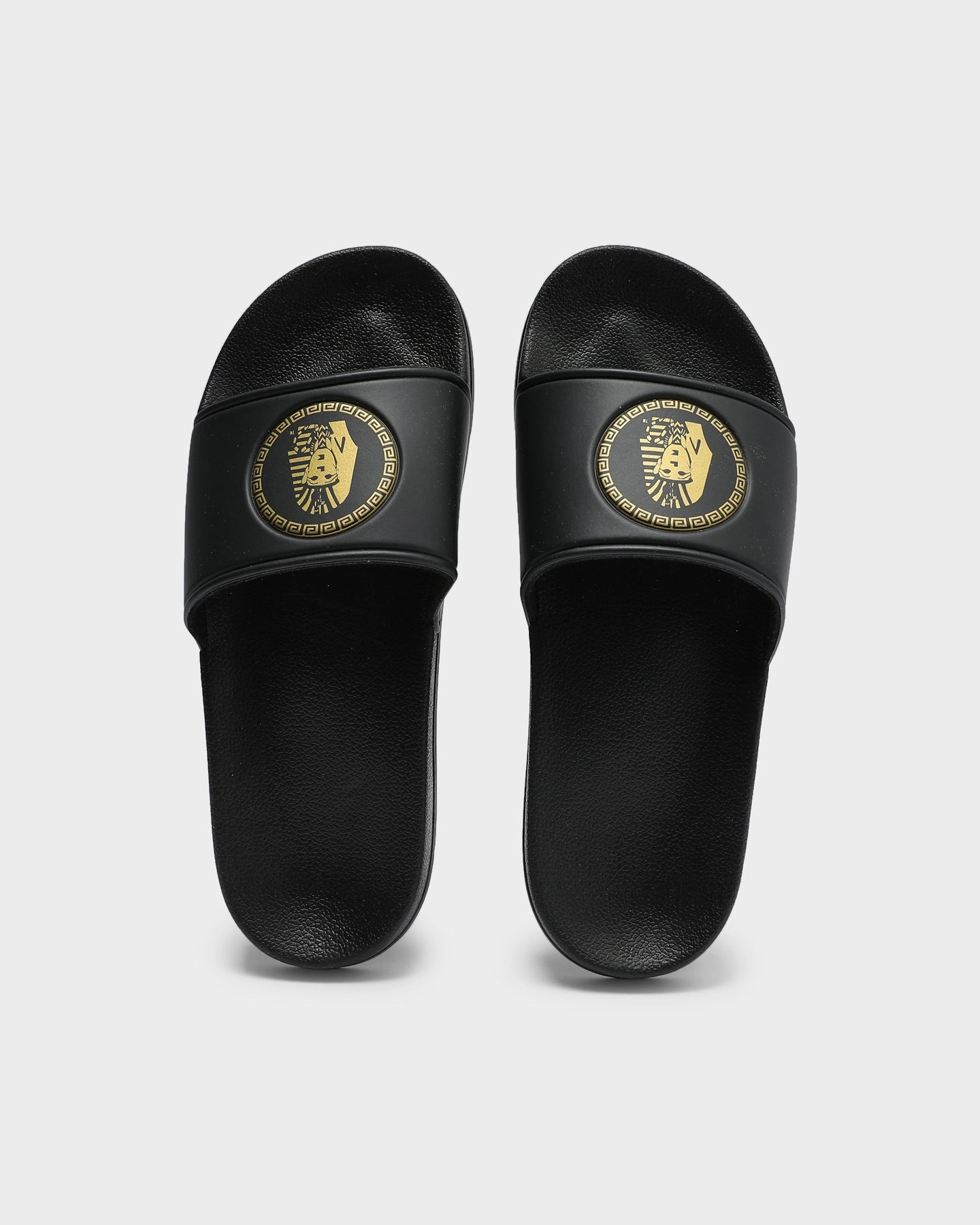 Last Kings Pharaoh Slide Black/Gold synthetic sole waterproof