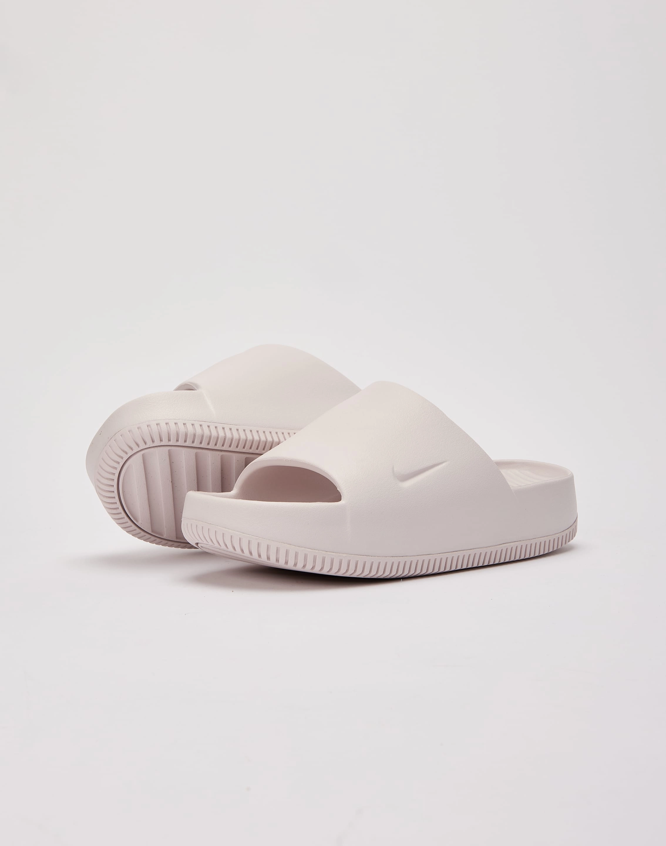 Nike Calm Slides Reinforced Eyestay Durability Sustainable production