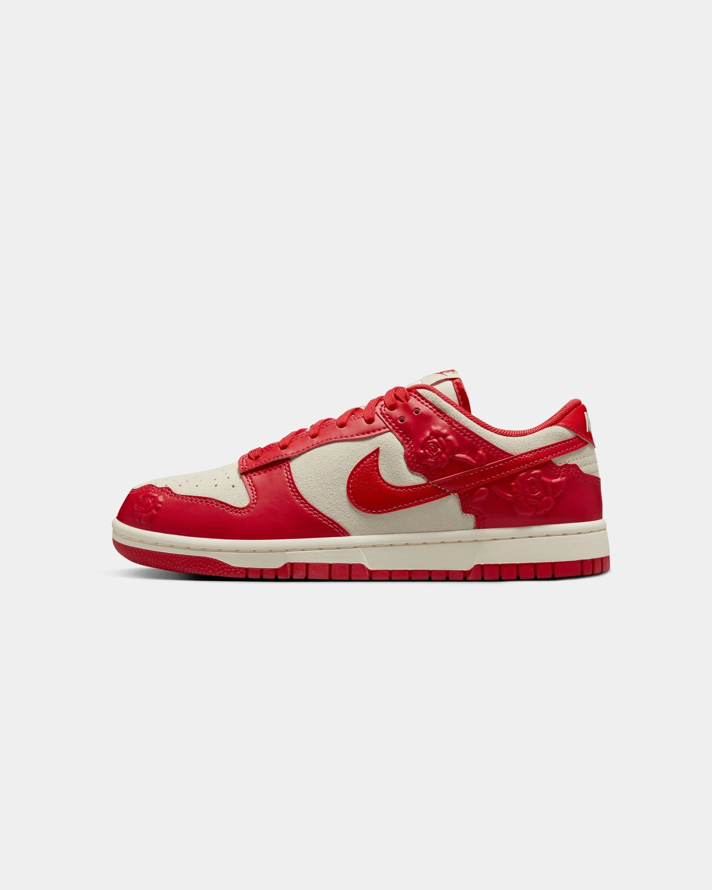 Nike Women's Dunk Low White/Red smoothest
