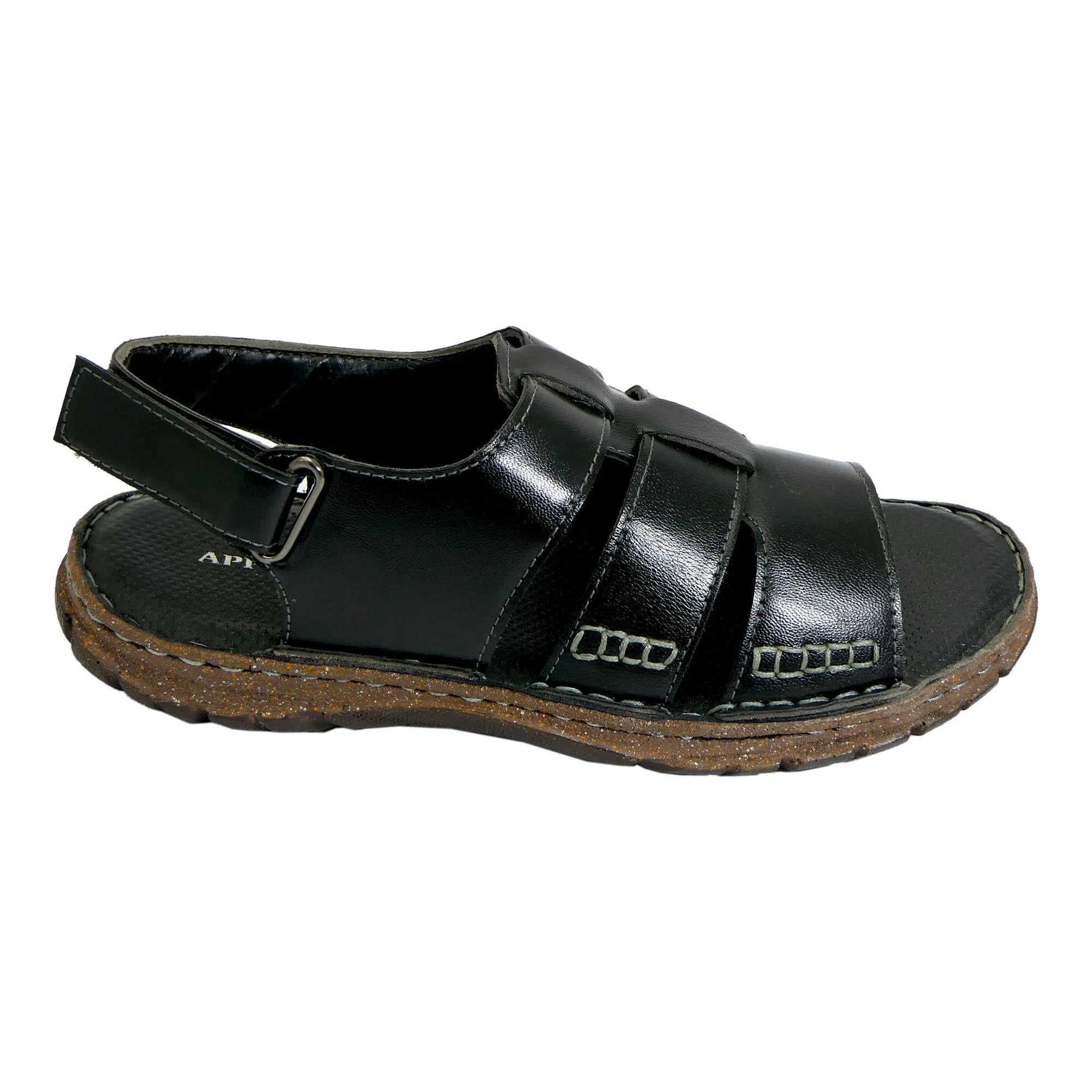 Rigidity Control AM PM Men's Daily wear Leather Sandals