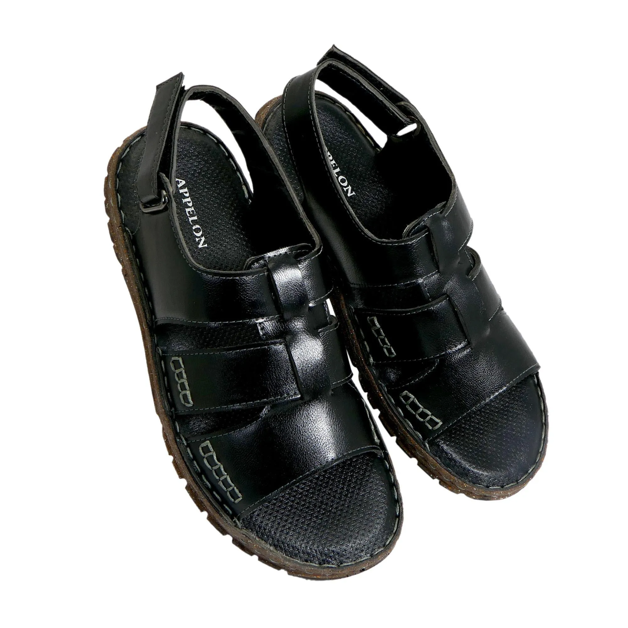 loose - fit AM PM Men's Daily wear Leather Sandals