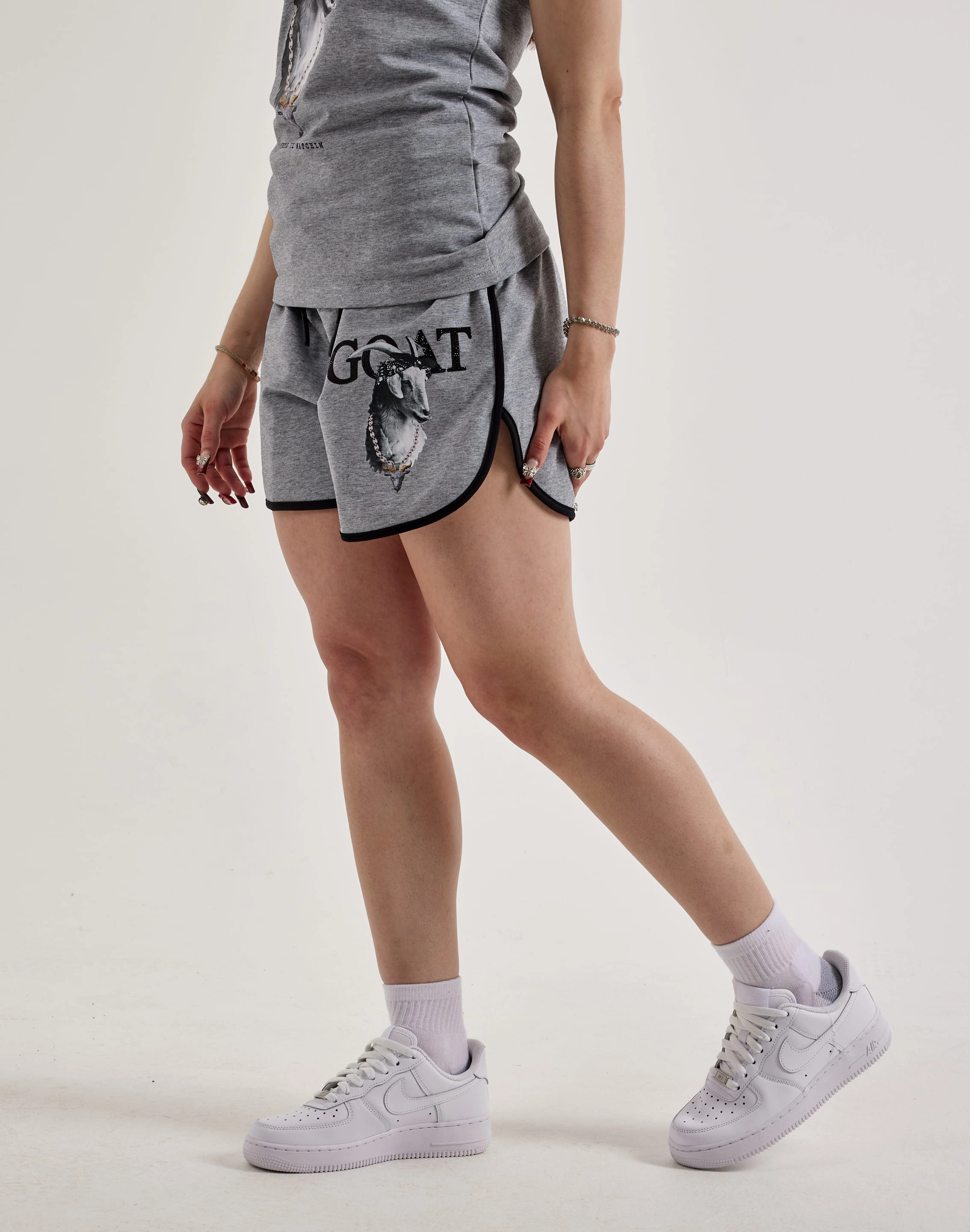 Streetz Iz Watchin Goat Shorts Tailored ease