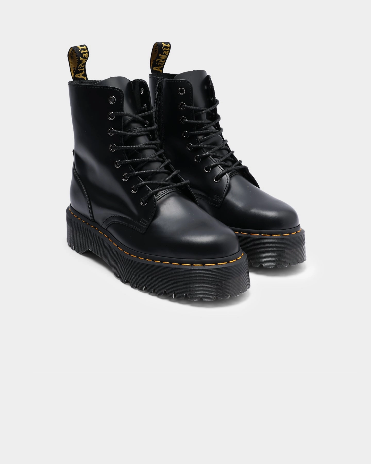 Trendy Look Dr. Martens Jadon 8 Eye Polish Smooth Black