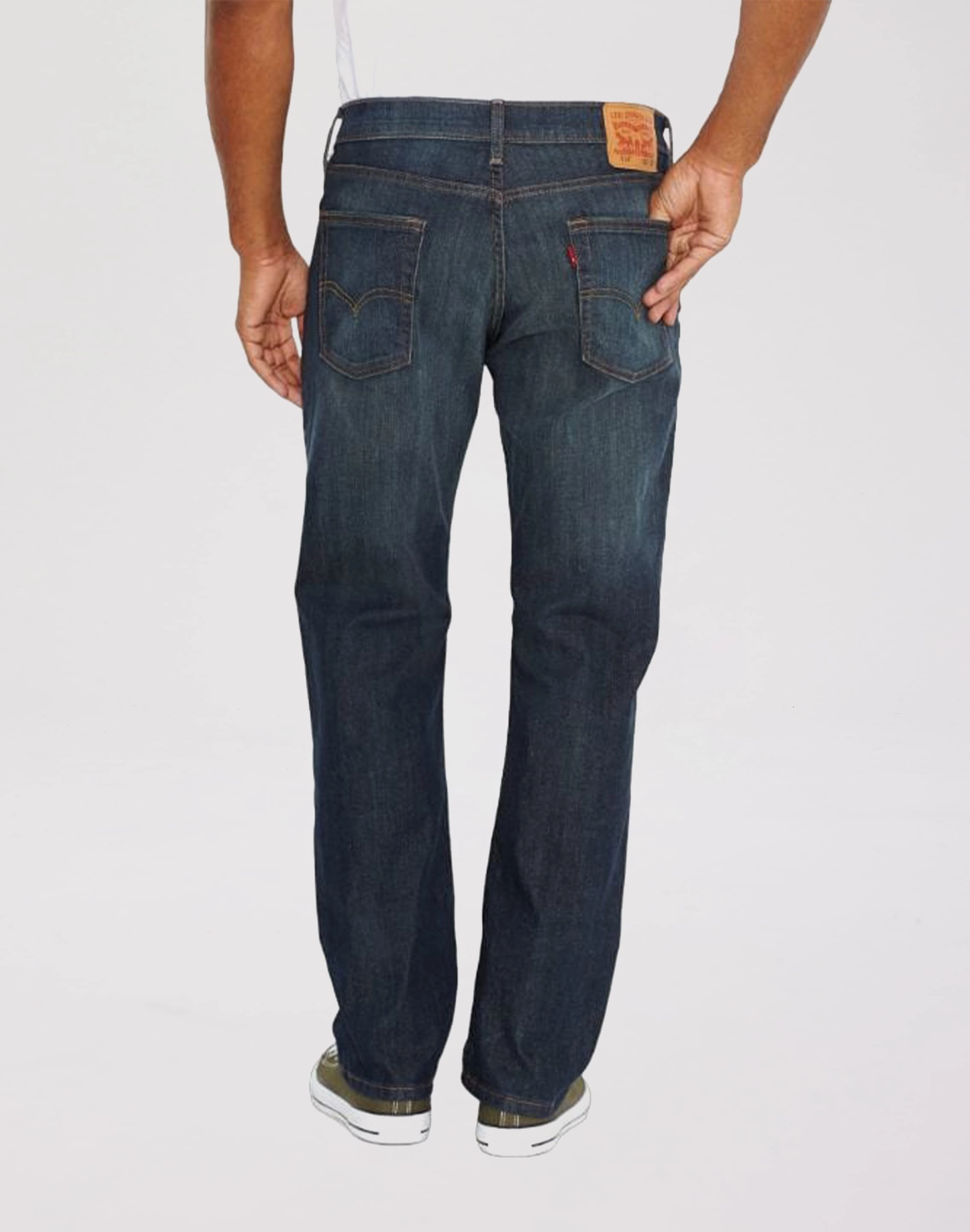 Levi 514 Straight Fit Jeans Soft Touch Lining fluorescent