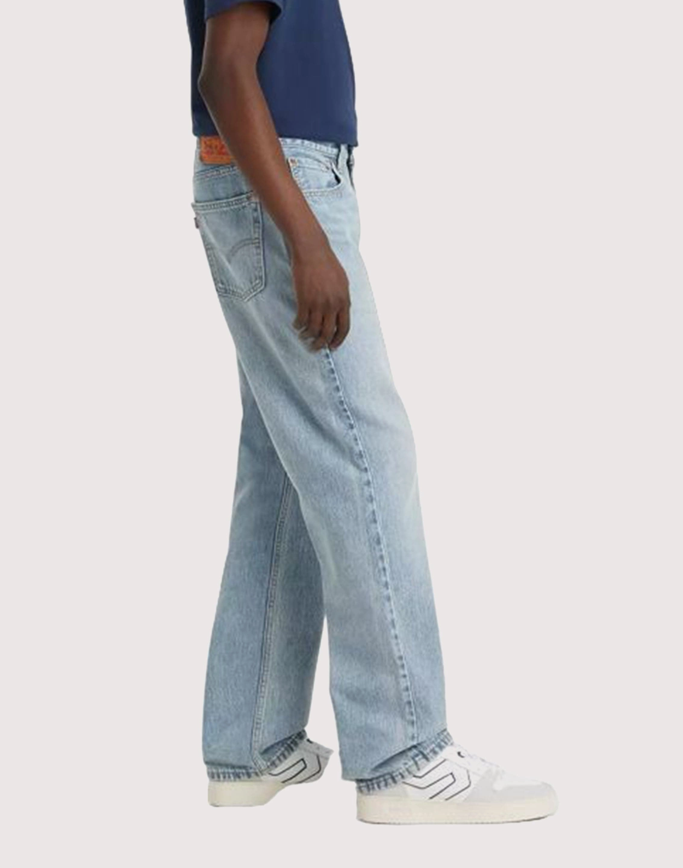 Levi 565 Loose Straight Fit My Backstory Denim Jeans Memory Foam Padding Ultra Cushioned Midsole