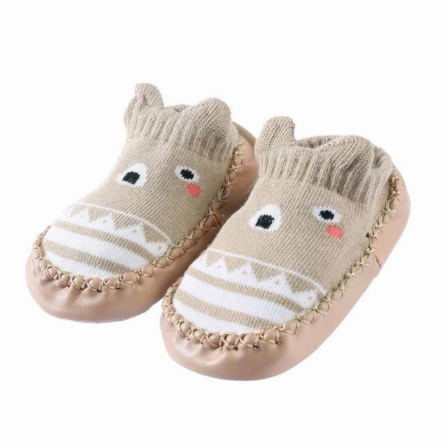 Cute Cartoon Animal Socks Baby Slip Proof Multi Layer Sole