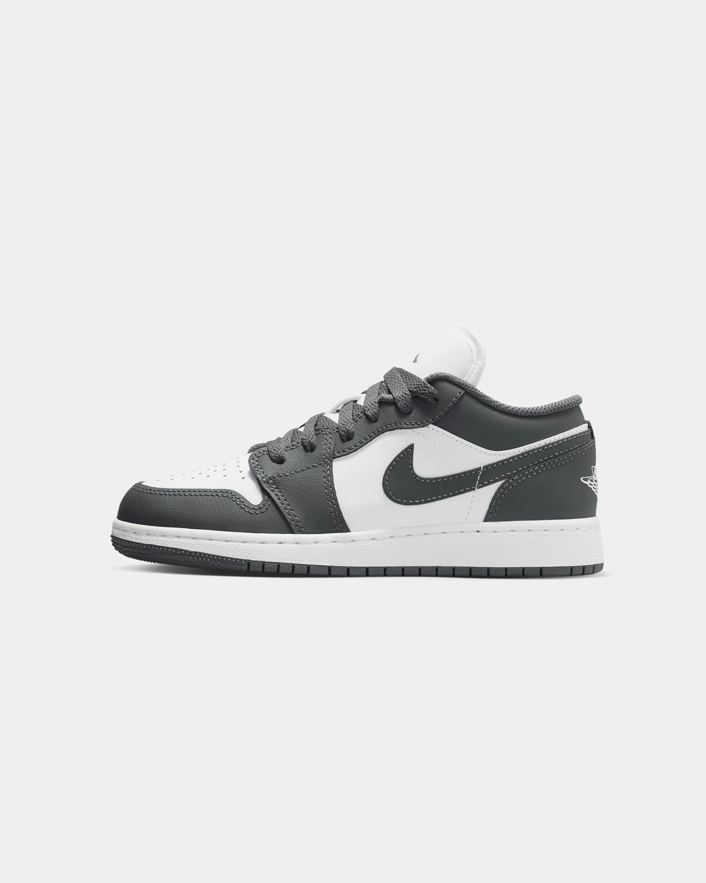 Jordan Kids' Air Jordan 1 Low (GS) Iron Grey Dynamic Fit System