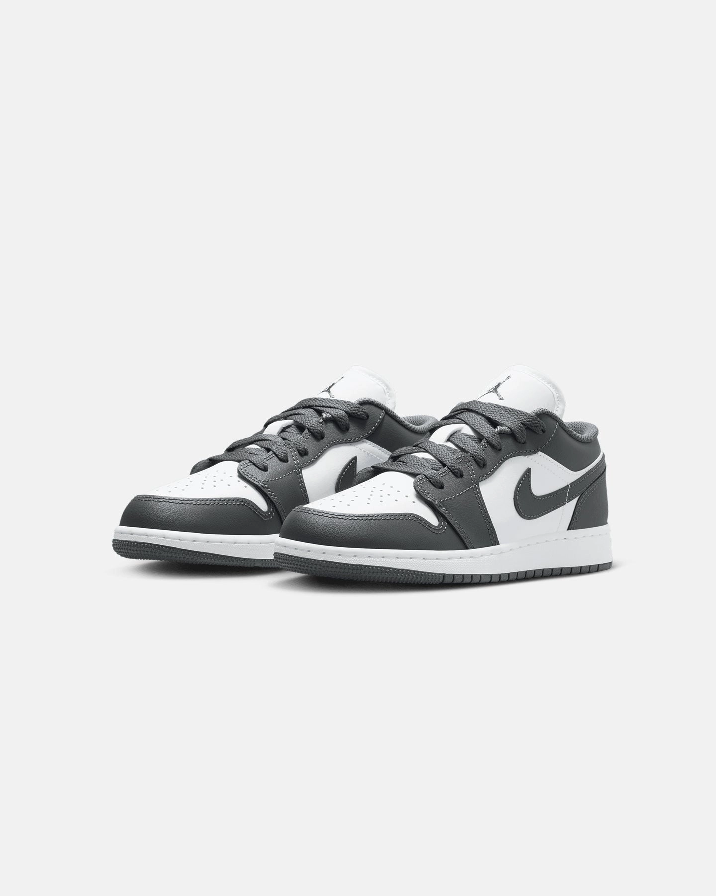 dry - weather Non Slip Sole Jordan Kids' Air Jordan 1 Low (GS) Iron Grey