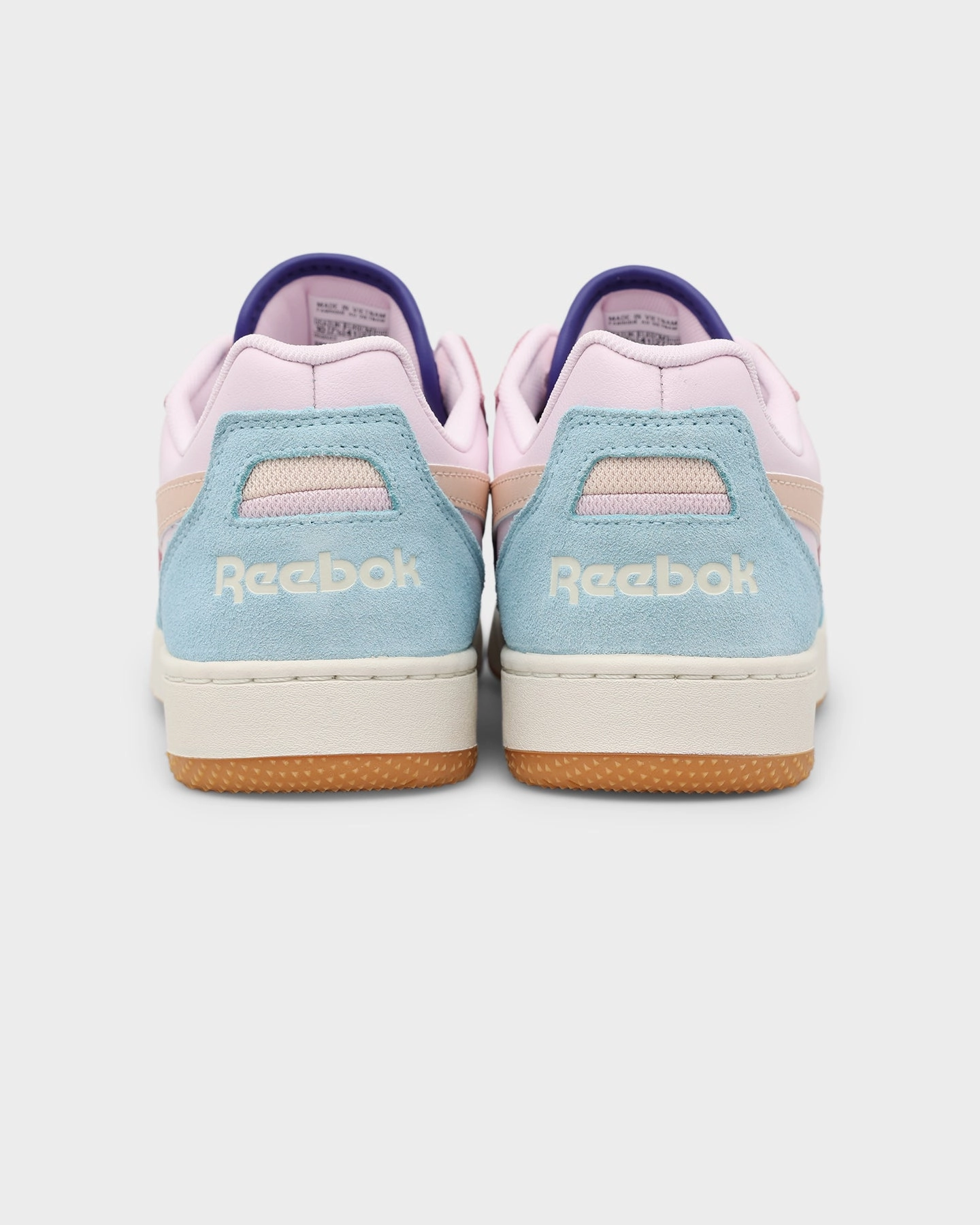 Reebok Women's BB 4000 II Pale Pink/Chalk Muted Minimalist Design
