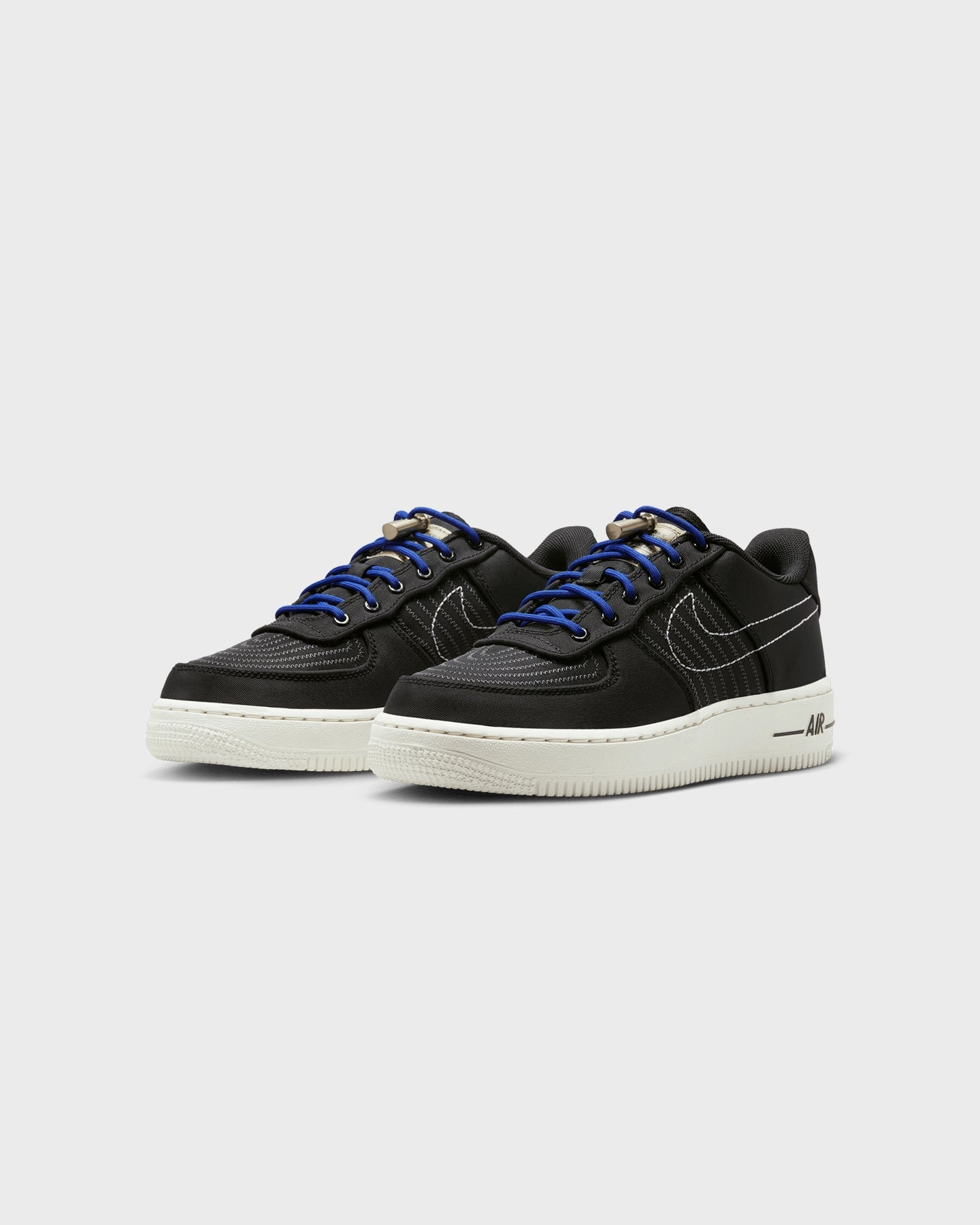 Nike Kids' Air Force 1 LV8 3 (GS) Black/Sail-Black Unlined Comfort Urban Trends