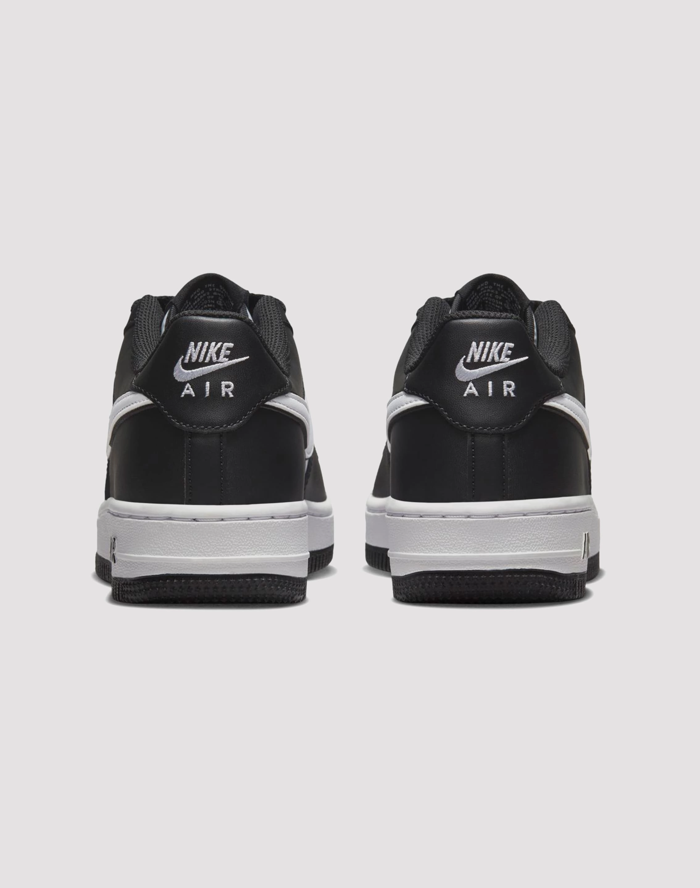 Nike Air Force 1 LV8 2 Grade School Kids' Black/White Responsive bounce