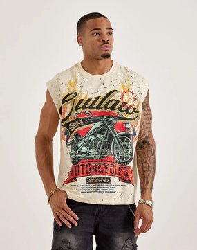 Civilized Outlaw Motorcycle Muscle Tee weekenders' options challenging