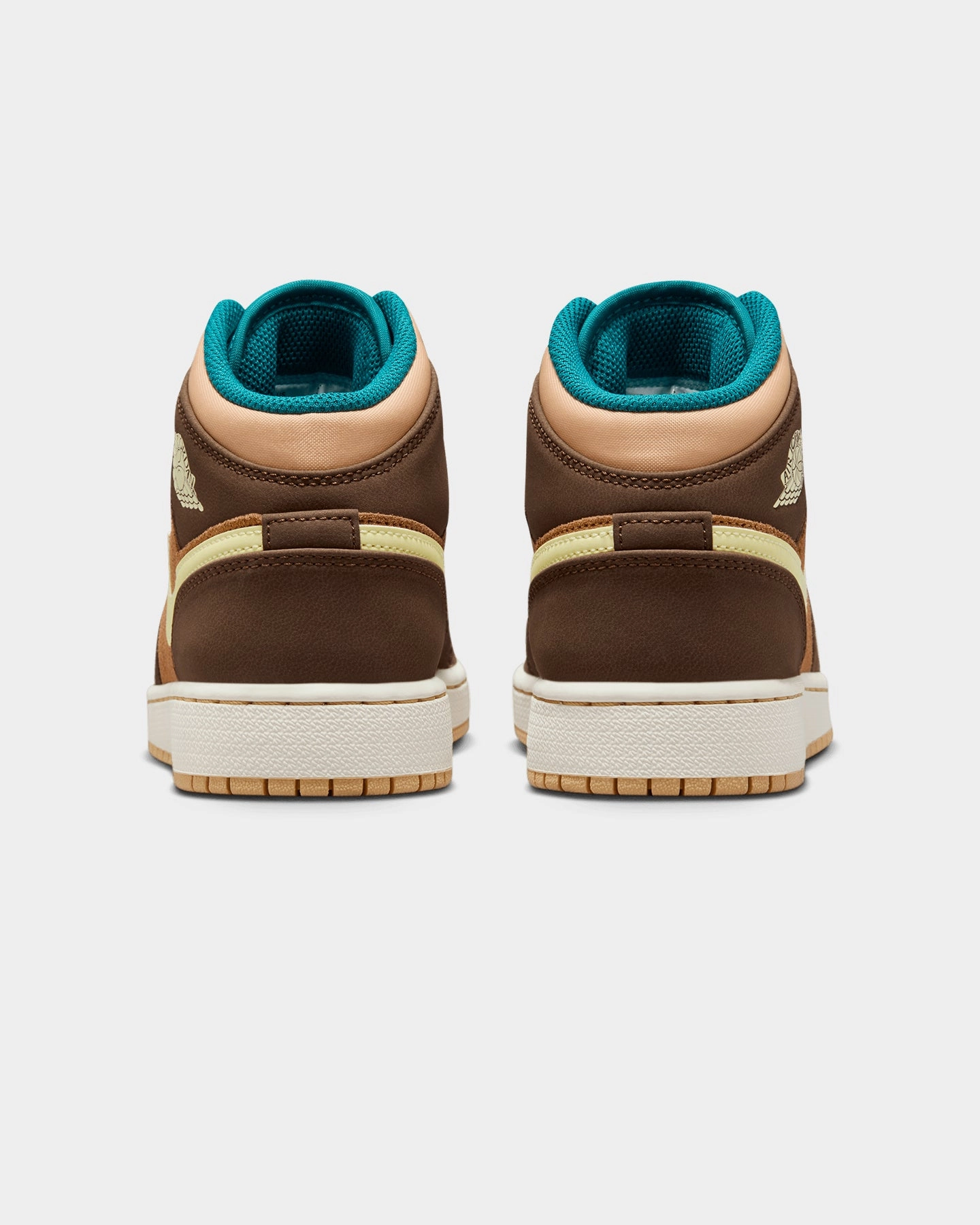 Jordan Kids' Air Jordan 1 Mid SE (GS) Cacao Wow/Lumin Sport Utility Breathable Use