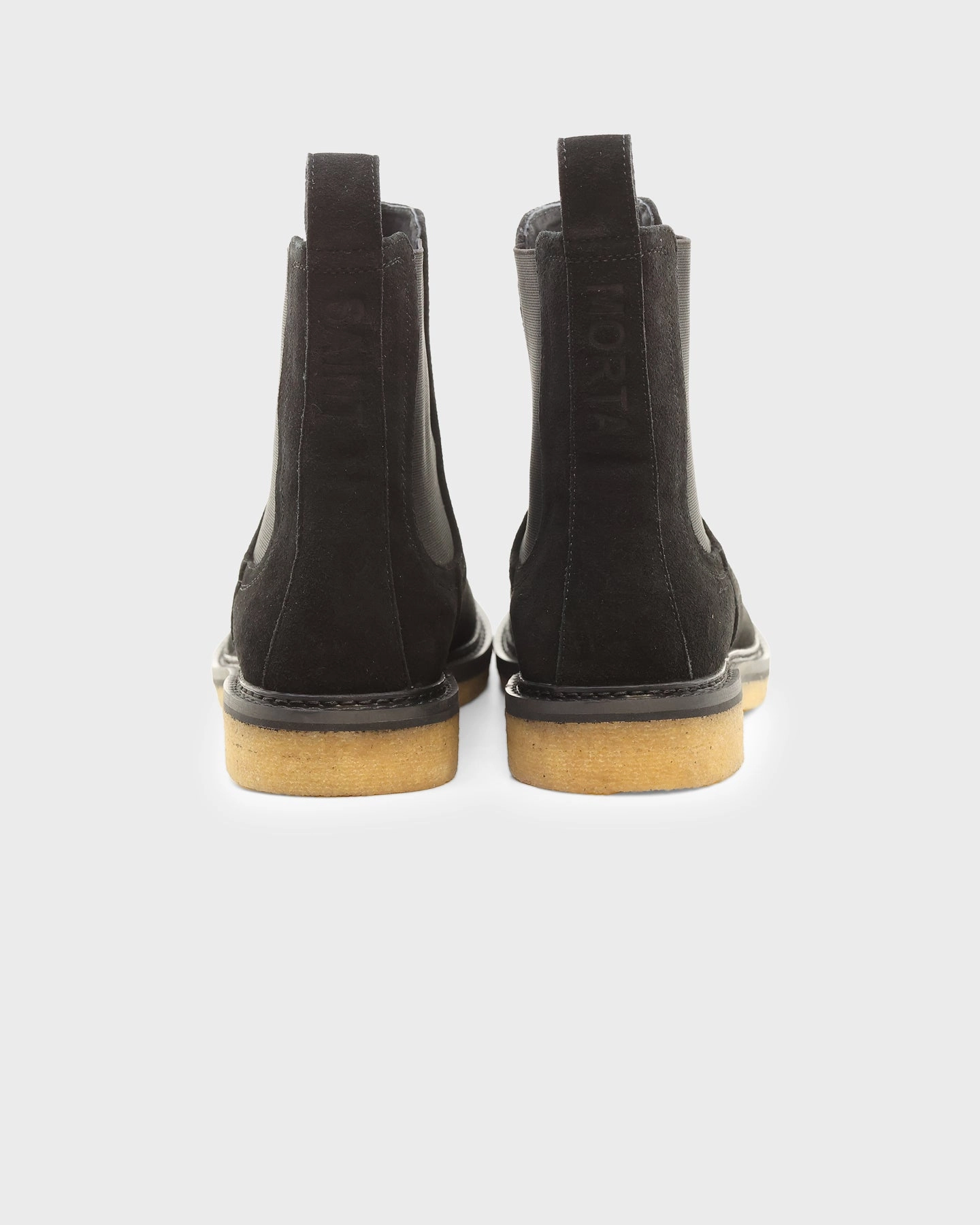 Saint Morta Crepe Chelsea Boot Black/Gum teenagers - specific benefits
