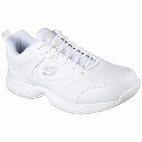 Skechers Men's 77111 Work Relaxed Fit Dighton Slip Resistant Shoes Street Step Shock Absorbing Technology