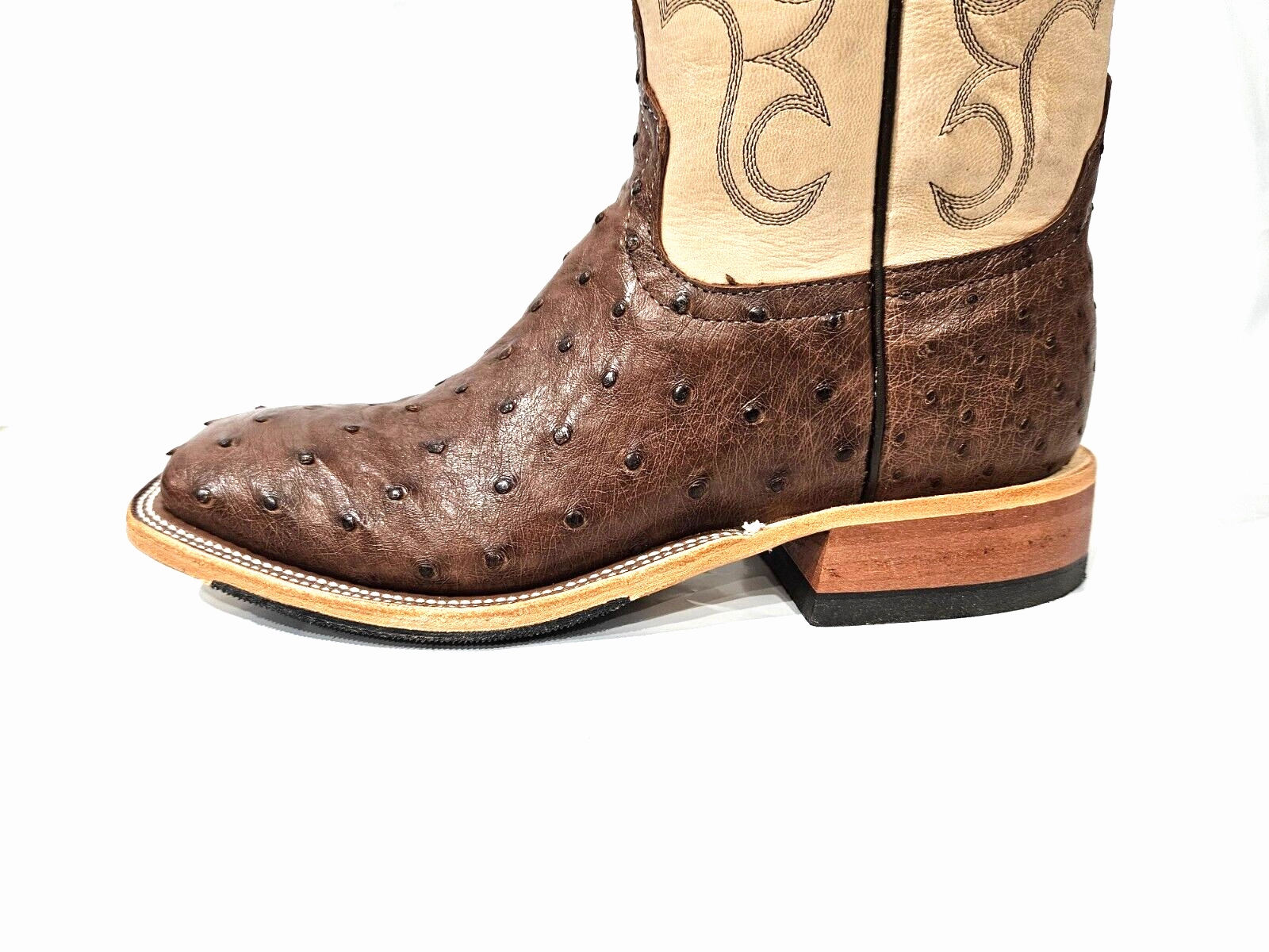 MEN'S ANDERSON BEAN EXCLUSIVES CAFE AMERICANO OSTRICH 337255 All-Day Cushioning