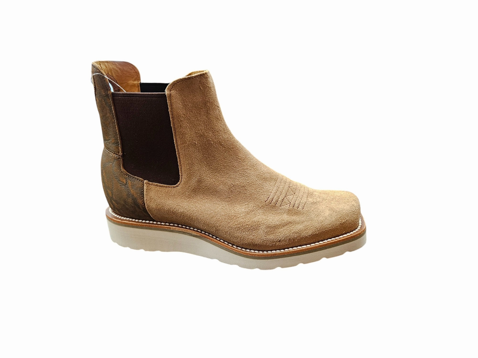 Muted MEN'S HORSEPOWER CHELSEA BOOTS Tobacco Suede HP2203