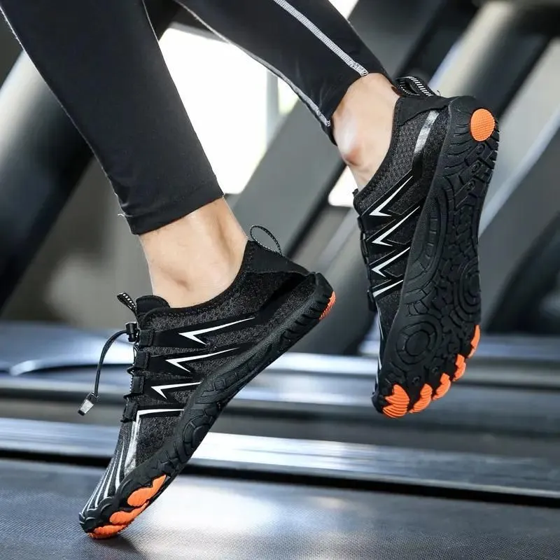 Classy durability Reinforced toe cap Men's Nonslip Barefoot Shoes