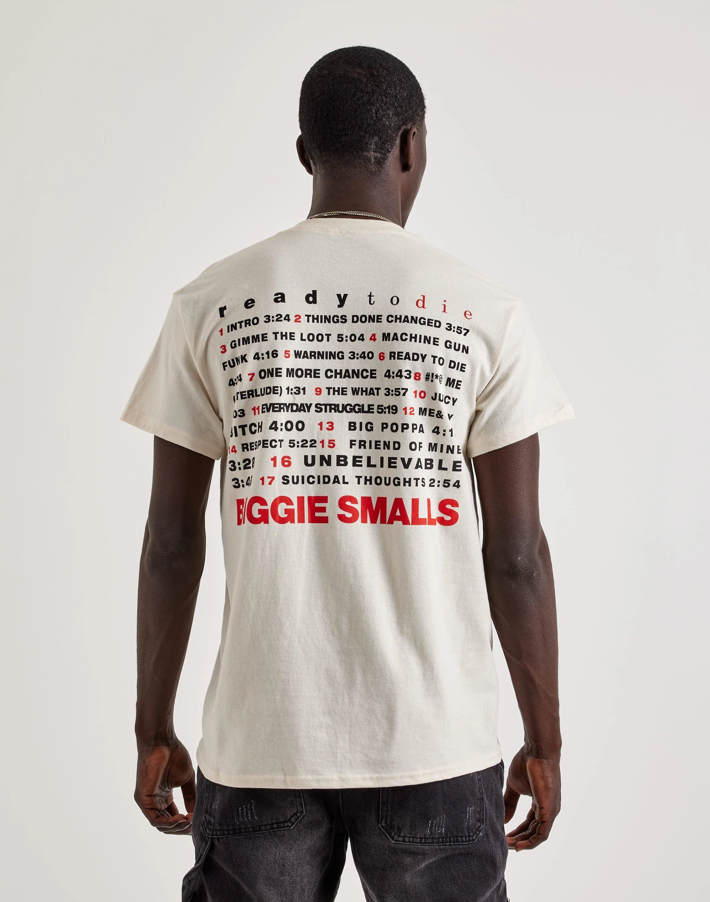 Merch Traffic Biggie Ready To Die Tee required