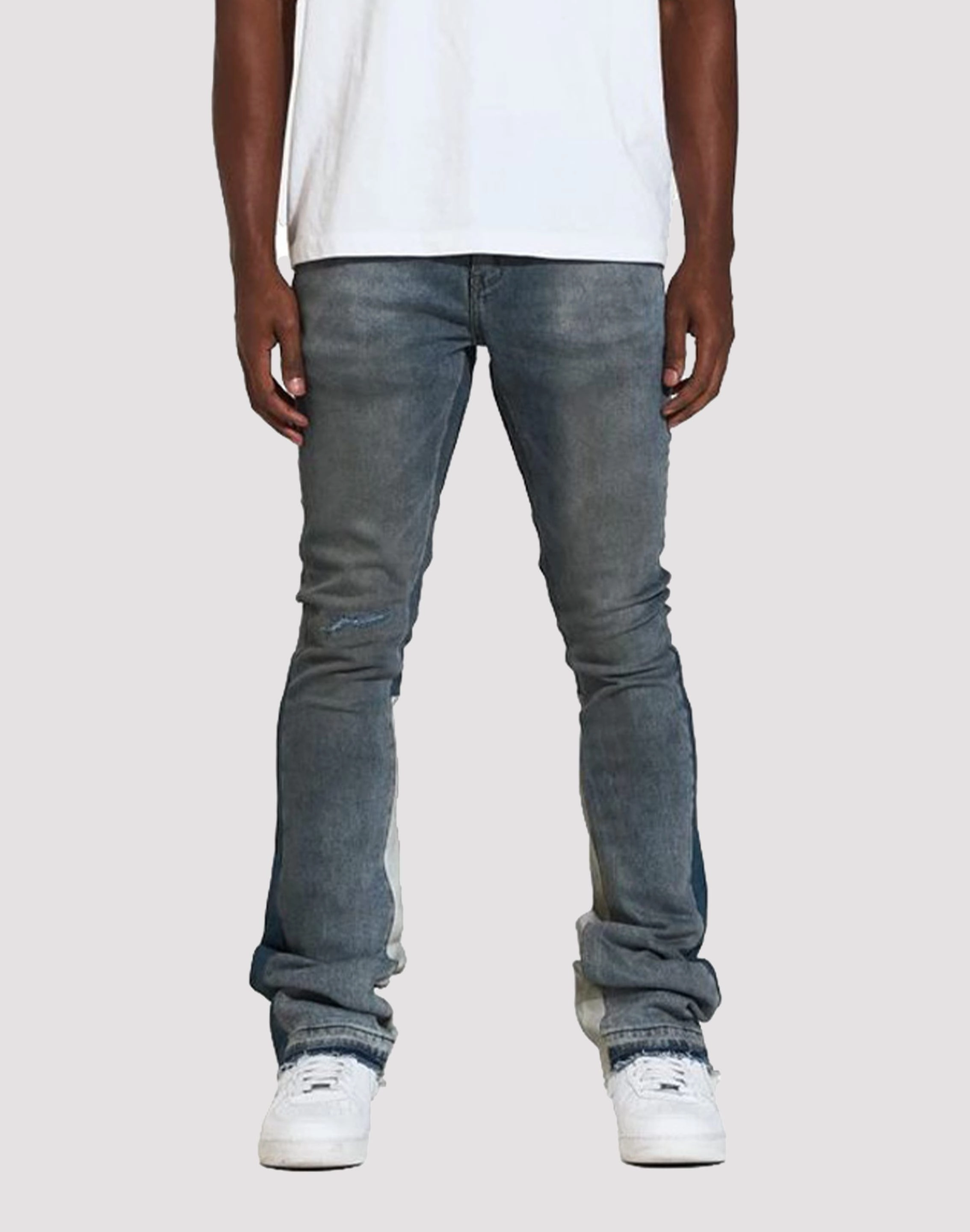 Crysp Denim Arch Stack Slim Fit Denim Jeans Orthopedic Footbed Design