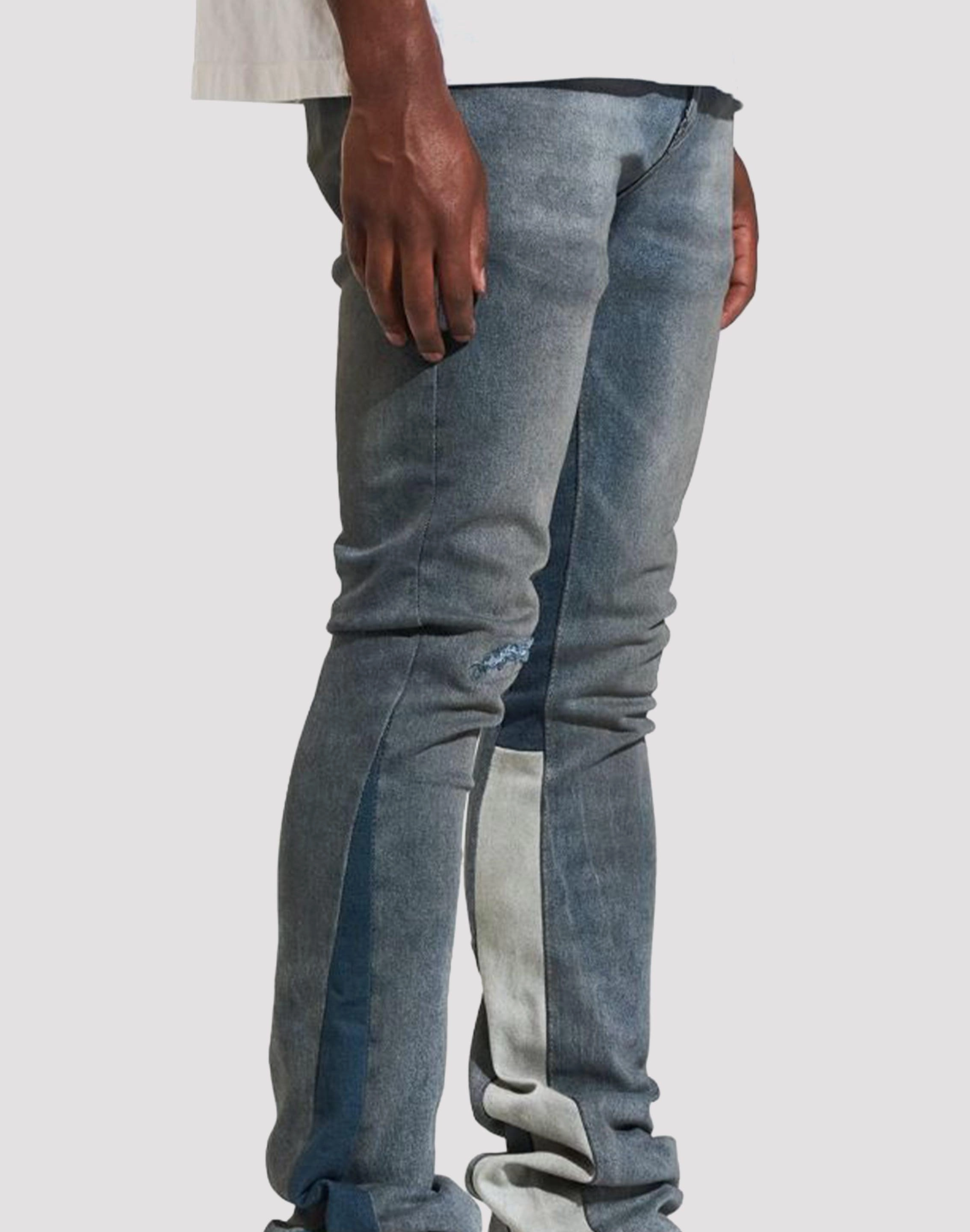 All-around traction Neutral Stability Design Crysp Denim Arch Stack Slim Fit Denim Jeans