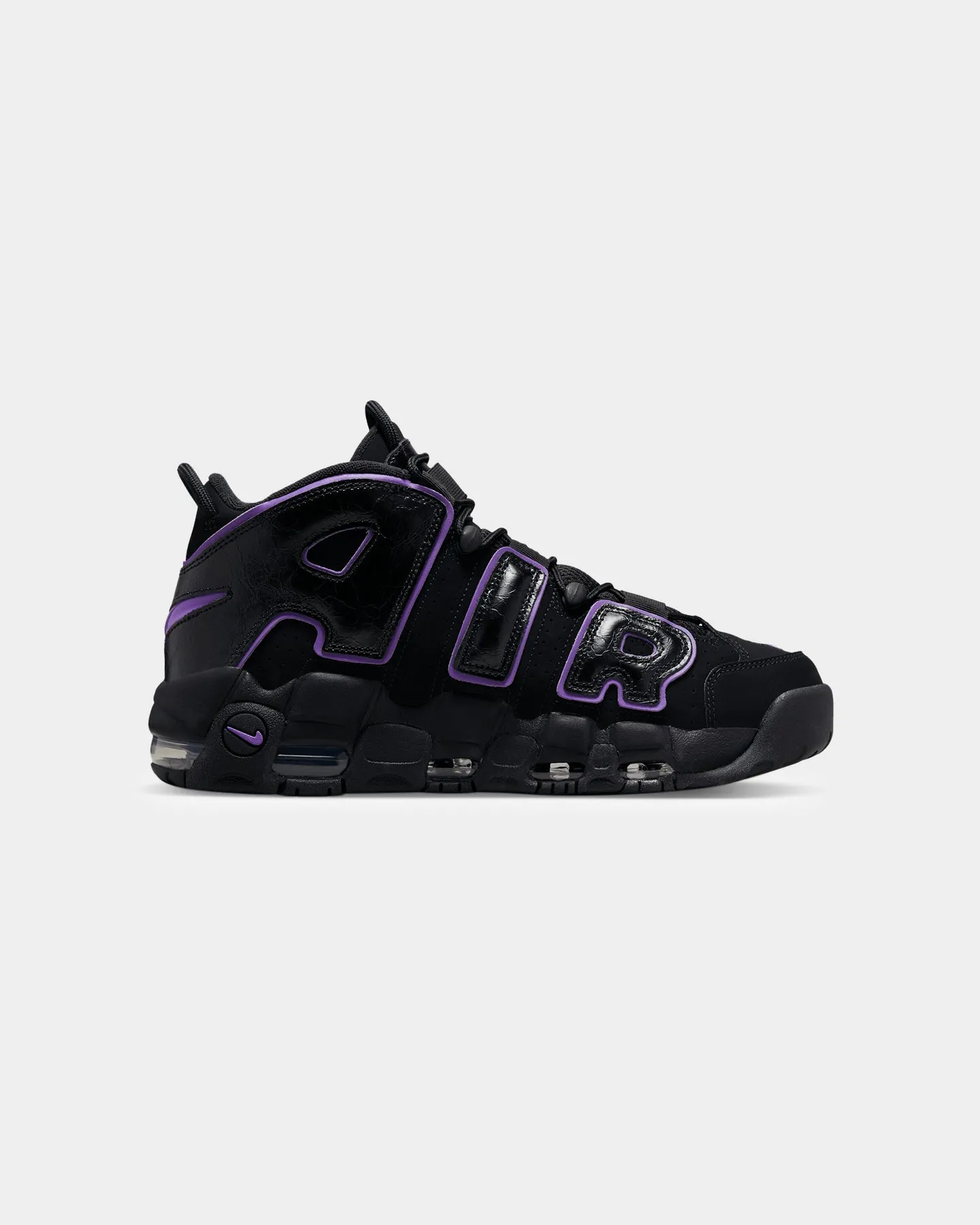Nike Air More Uptempo '96 Black/Cement Grey Shock-absorbent wear Reliable