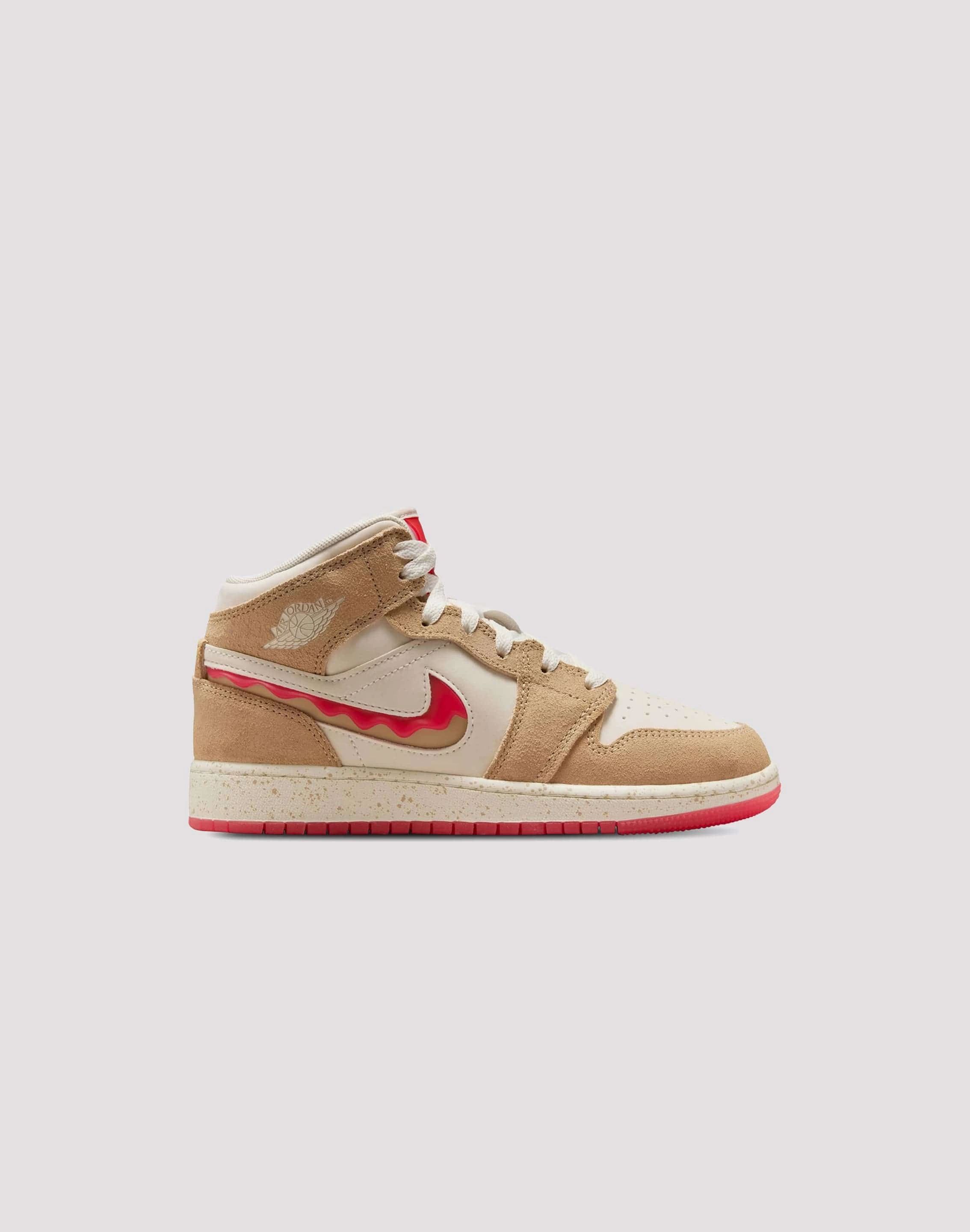 Jordan Air Jordan 1 Mid Grade-School Floor Grip