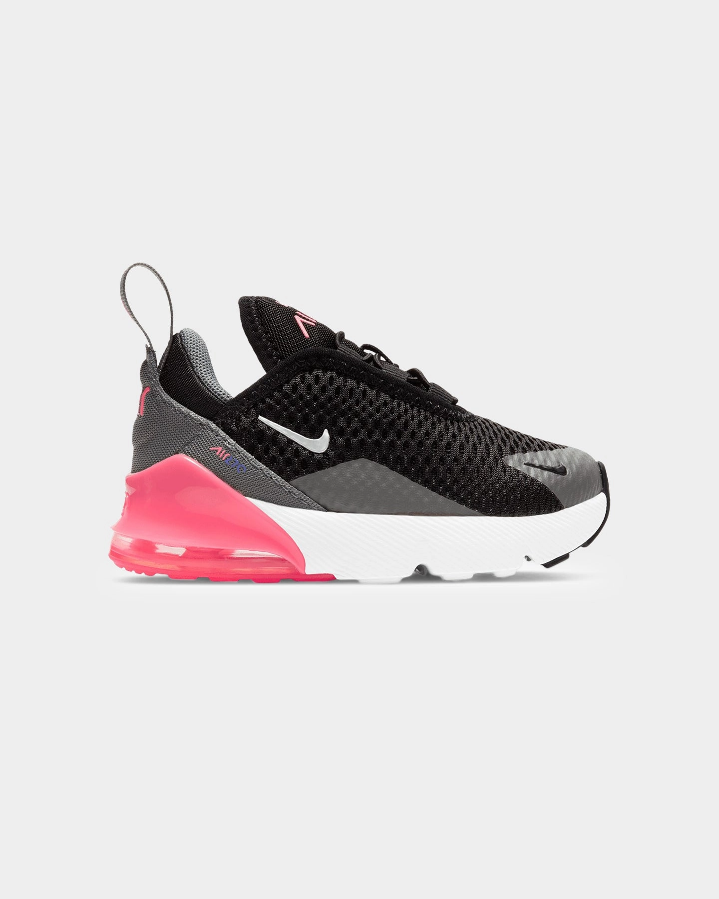 Nike Infants' Air Max 270 (TD) Black/Metallic Iconic lining Stretch Comfort